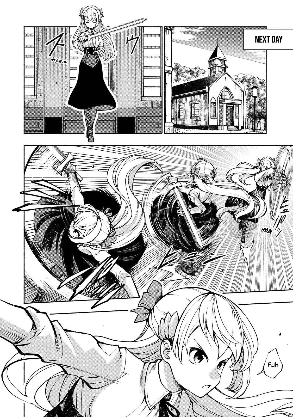 Page 19 Chapter 4 Umarekawatta Kensei wa Raku wo Shitai