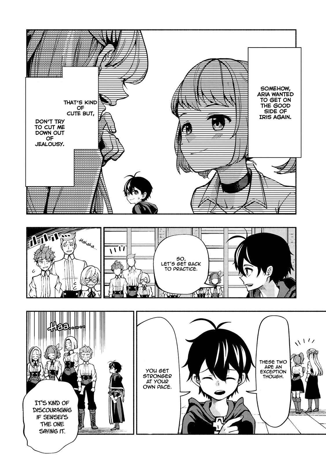 Page 12 Chapter 5 Umarekawatta Kensei wa Raku wo Shitai