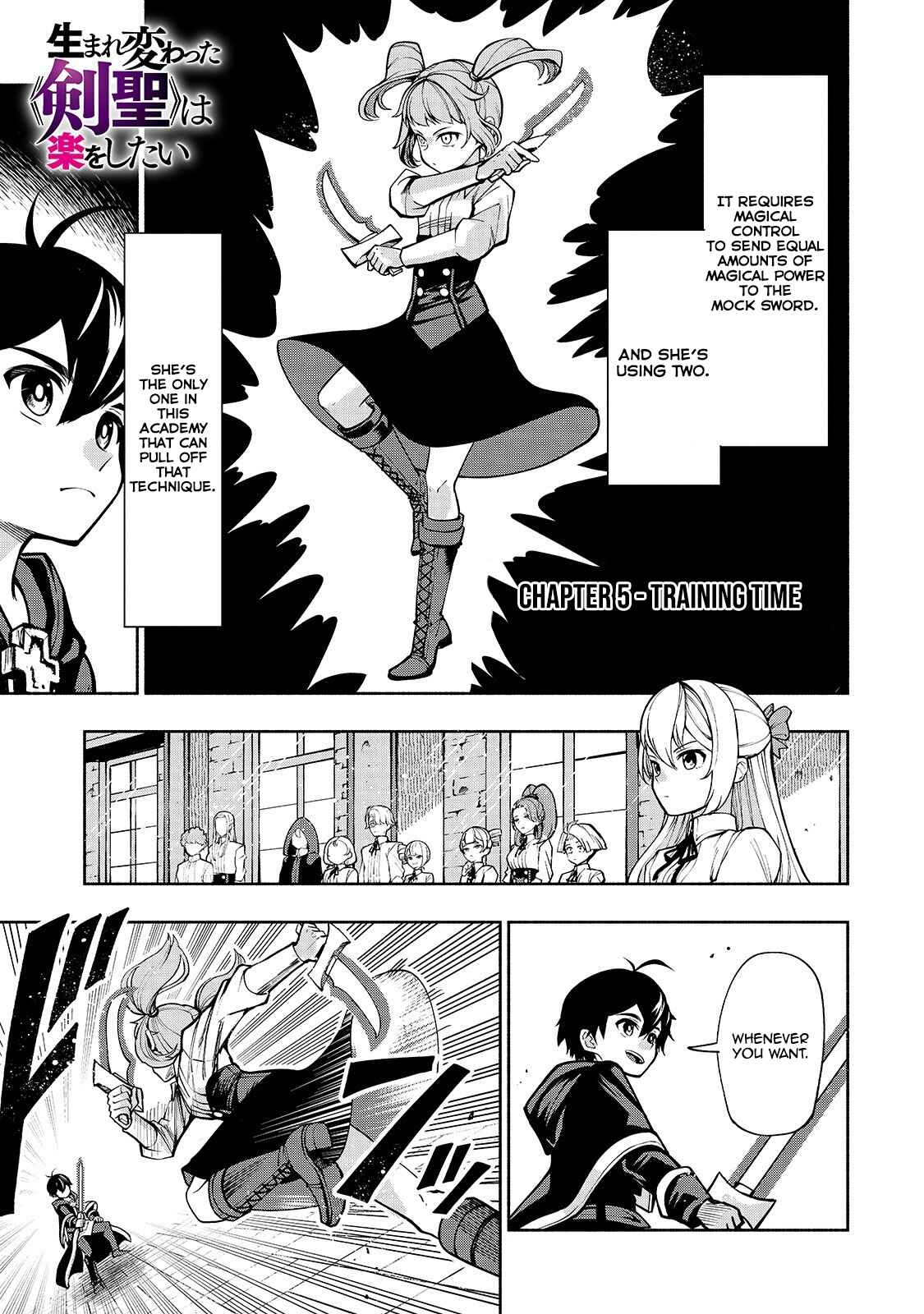 Page 2 Chapter 5 Umarekawatta Kensei wa Raku wo Shitai