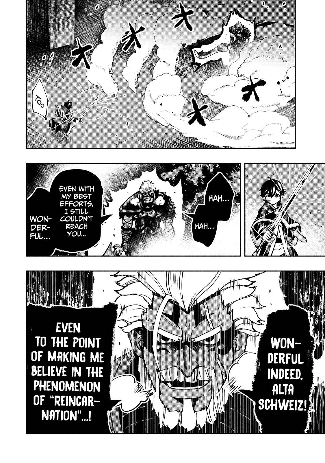 Page 14 Chapter 18 Umarekawatta Kensei wa Raku wo Shitai