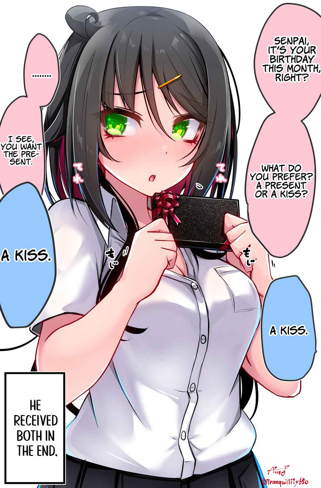 Page 1 Chapter 9 That Dangerous Kouhai at School