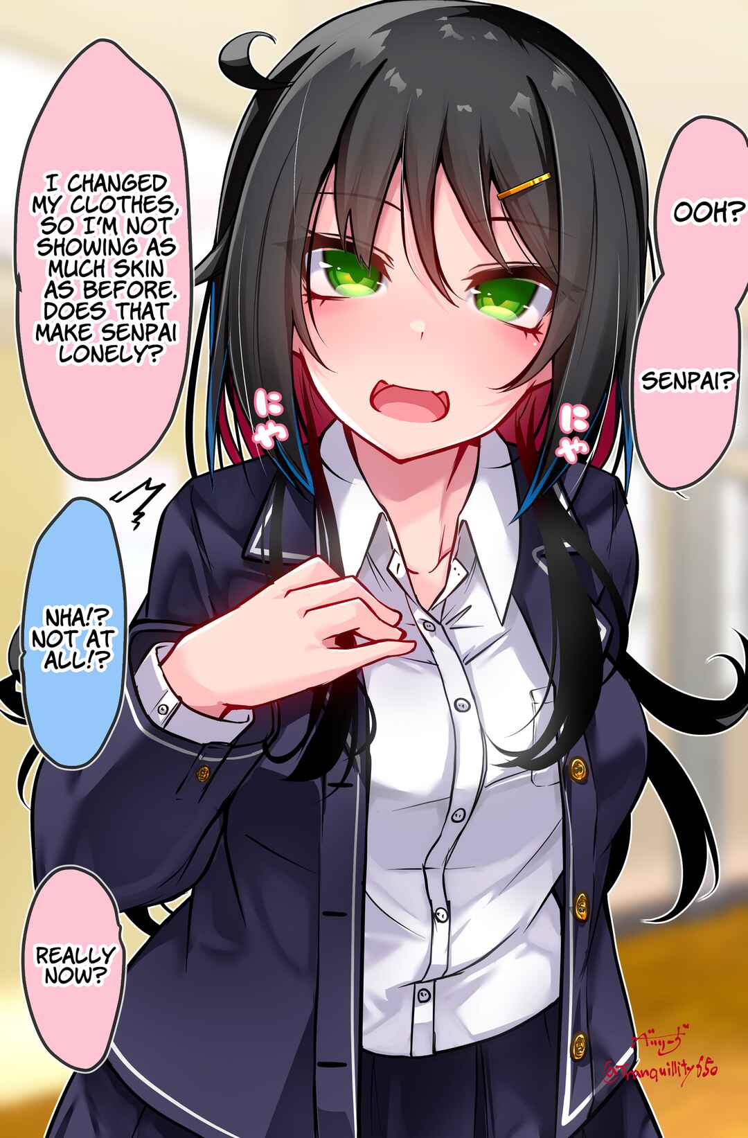 Page 1 Chapter 12 That Dangerous Kouhai at School