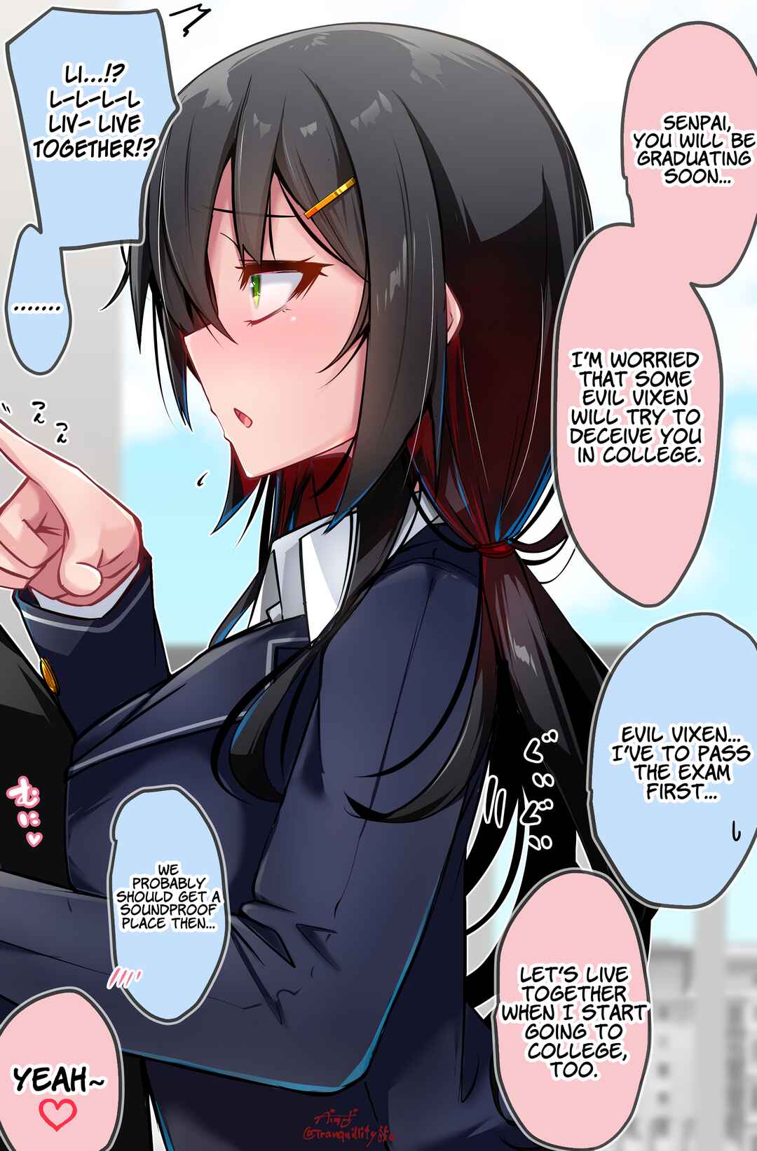 Page 1 Chapter 16 That Dangerous Kouhai at School