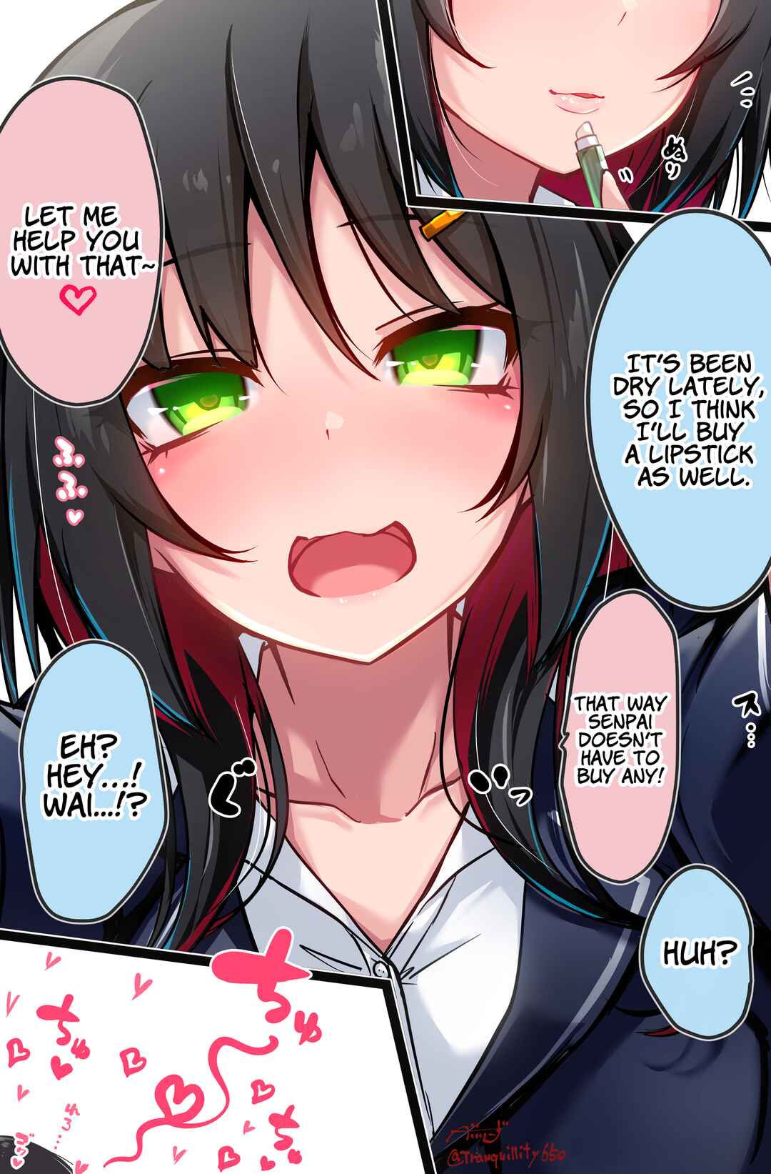 Page 1 Chapter 14 That Dangerous Kouhai at School