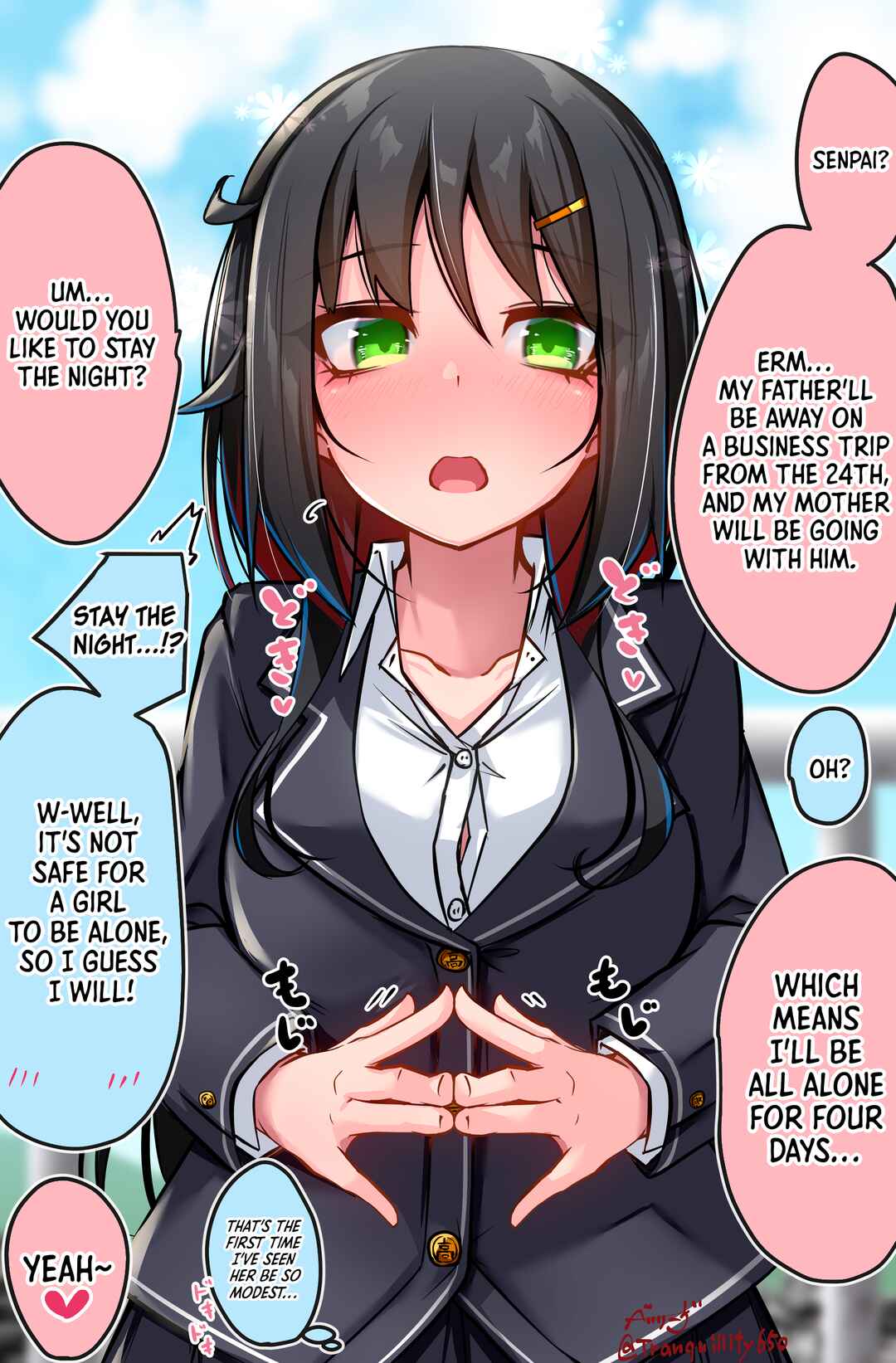 Page 1 Chapter 27 That Dangerous Kouhai at School