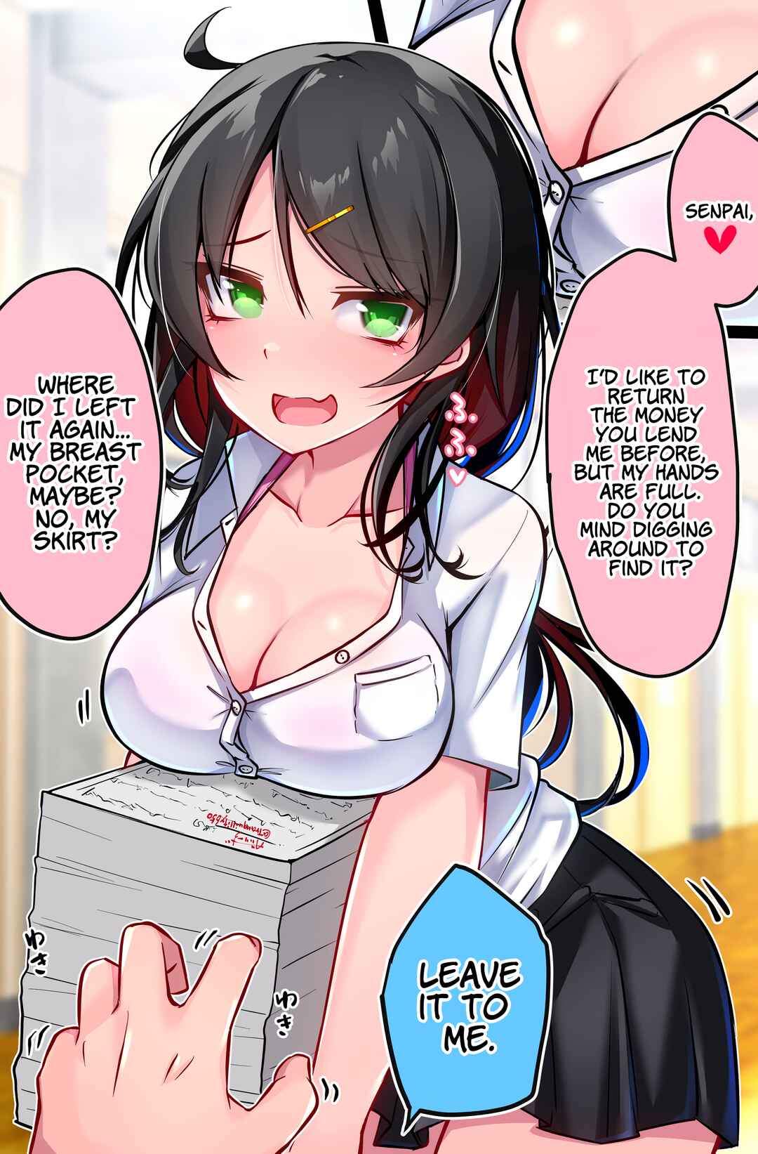 Page 1 Chapter 2 That Dangerous Kouhai at School