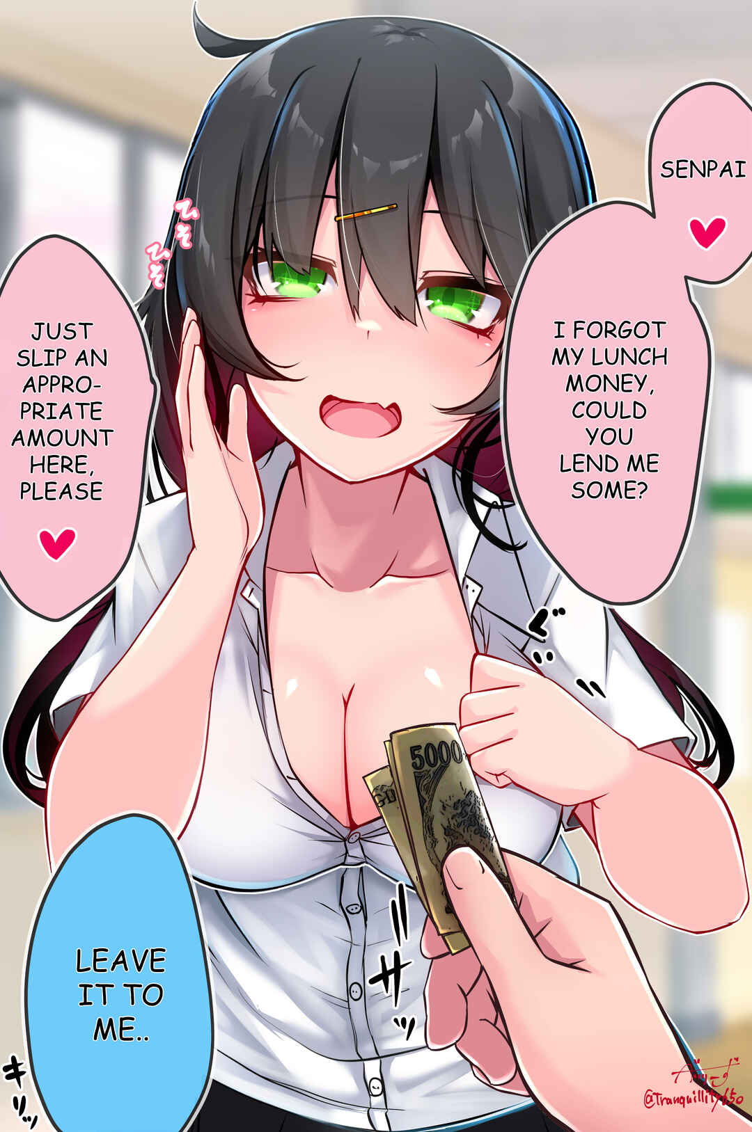 Page 1 Chapter 1 That Dangerous Kouhai at School