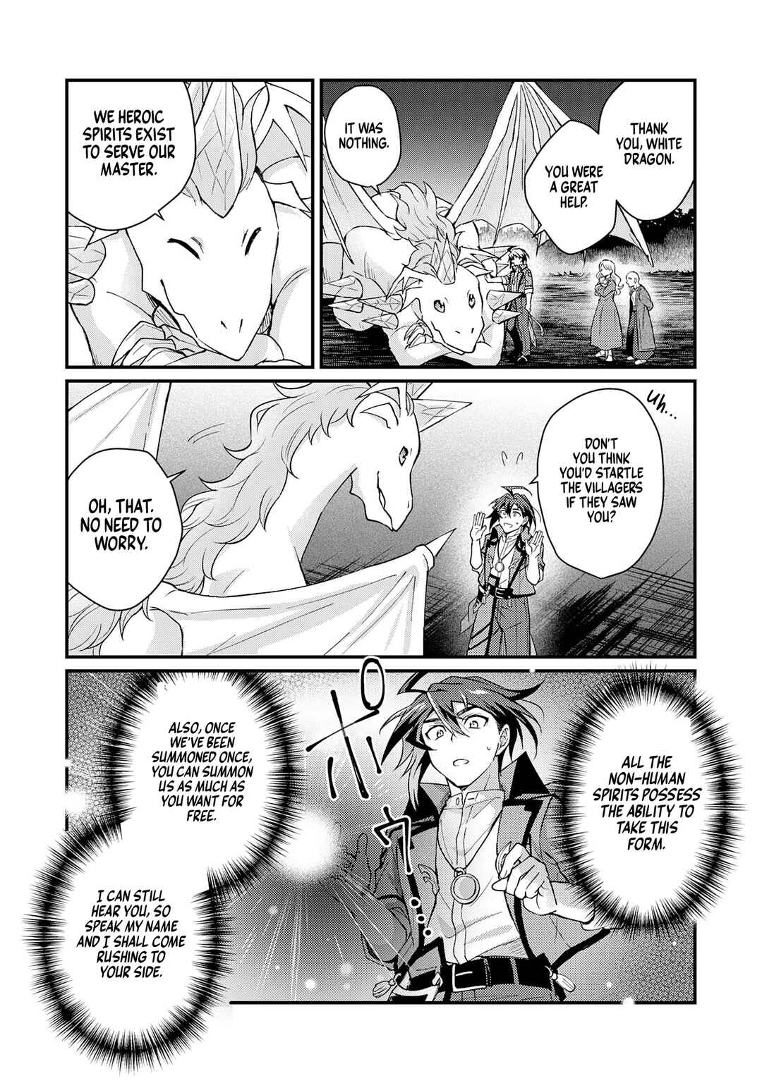 Page 8 Chapter 2.1 Tsuihou Kizoku wa, Hazure Skill Kodai Shoukan de Eirei-tachi to Henkyou Ryouchi wo Saikou suru ~Eirei-tachi wo Shoukan shitara Shitawareta no de, Saikyou Ryouchi wo Tsukuriagemasu~