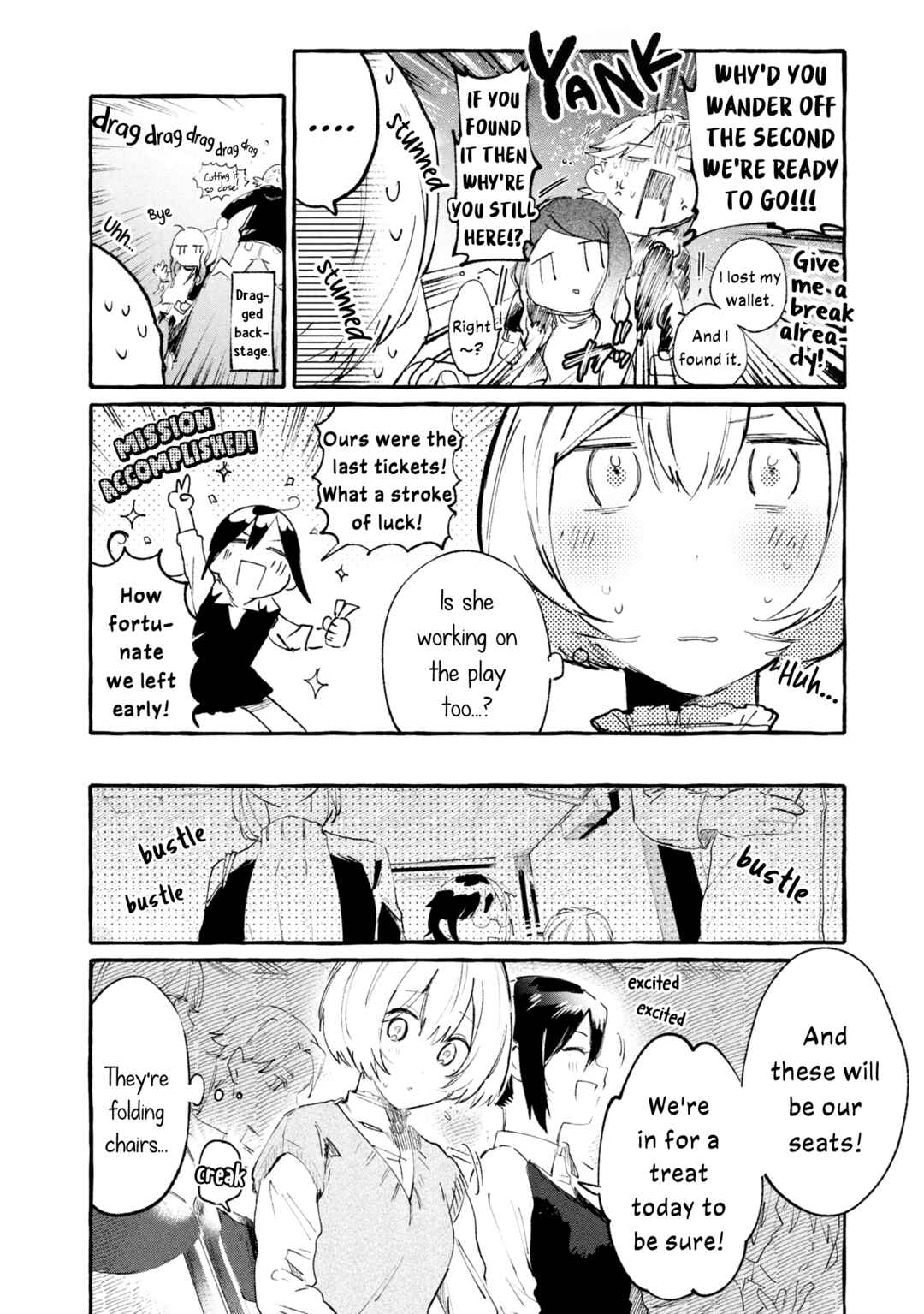 Page 10 Chapter 3 A Curtain Call for You