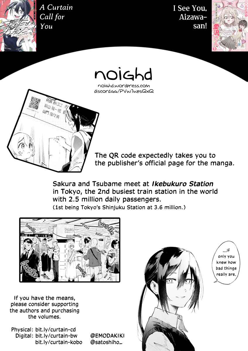 Page 26 Chapter 3 A Curtain Call for You