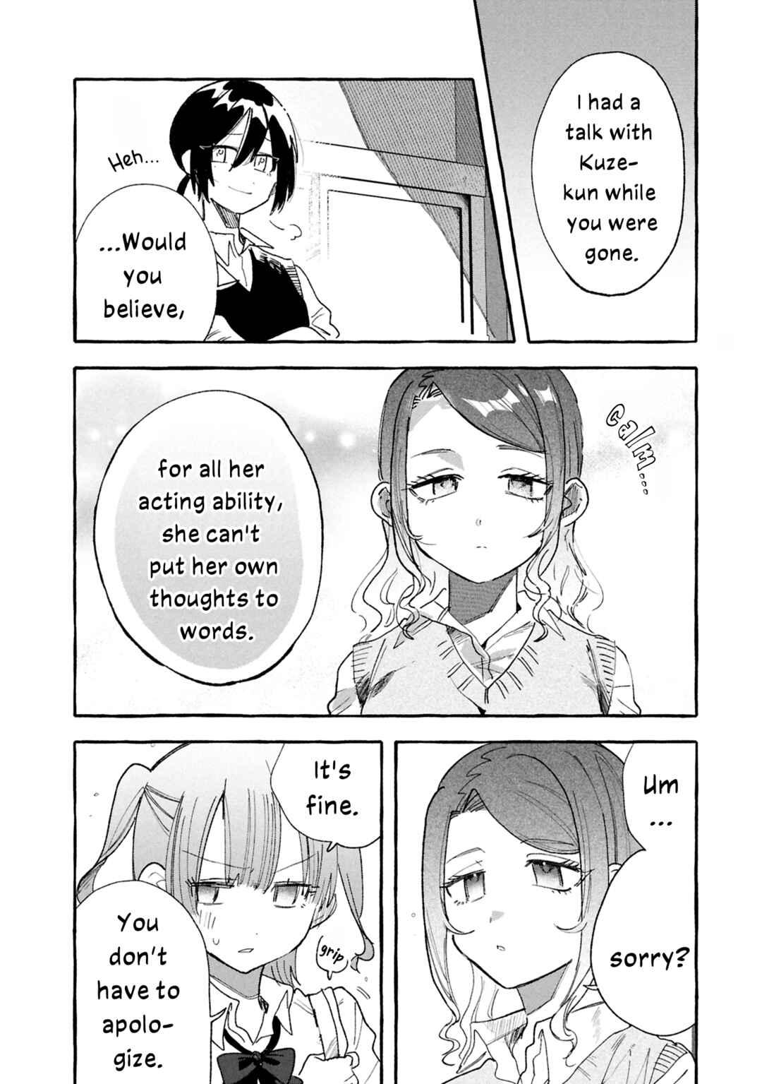 Page 20 Chapter 12 A Curtain Call for You