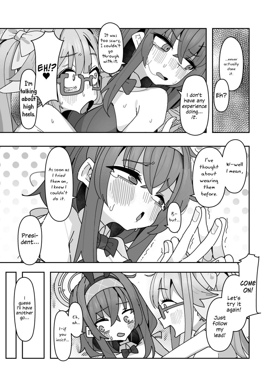 Page 6 Chapter Unknown_3936 Blue Archive - Ui to Shimiko ga Bunny Girl Sugata de 「Hajimete」 wo shichau hanashi