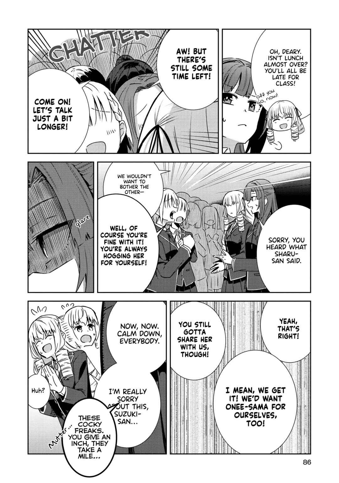 Page 12 Chapter 3 Yurizukushi no Kyoushitsu de
