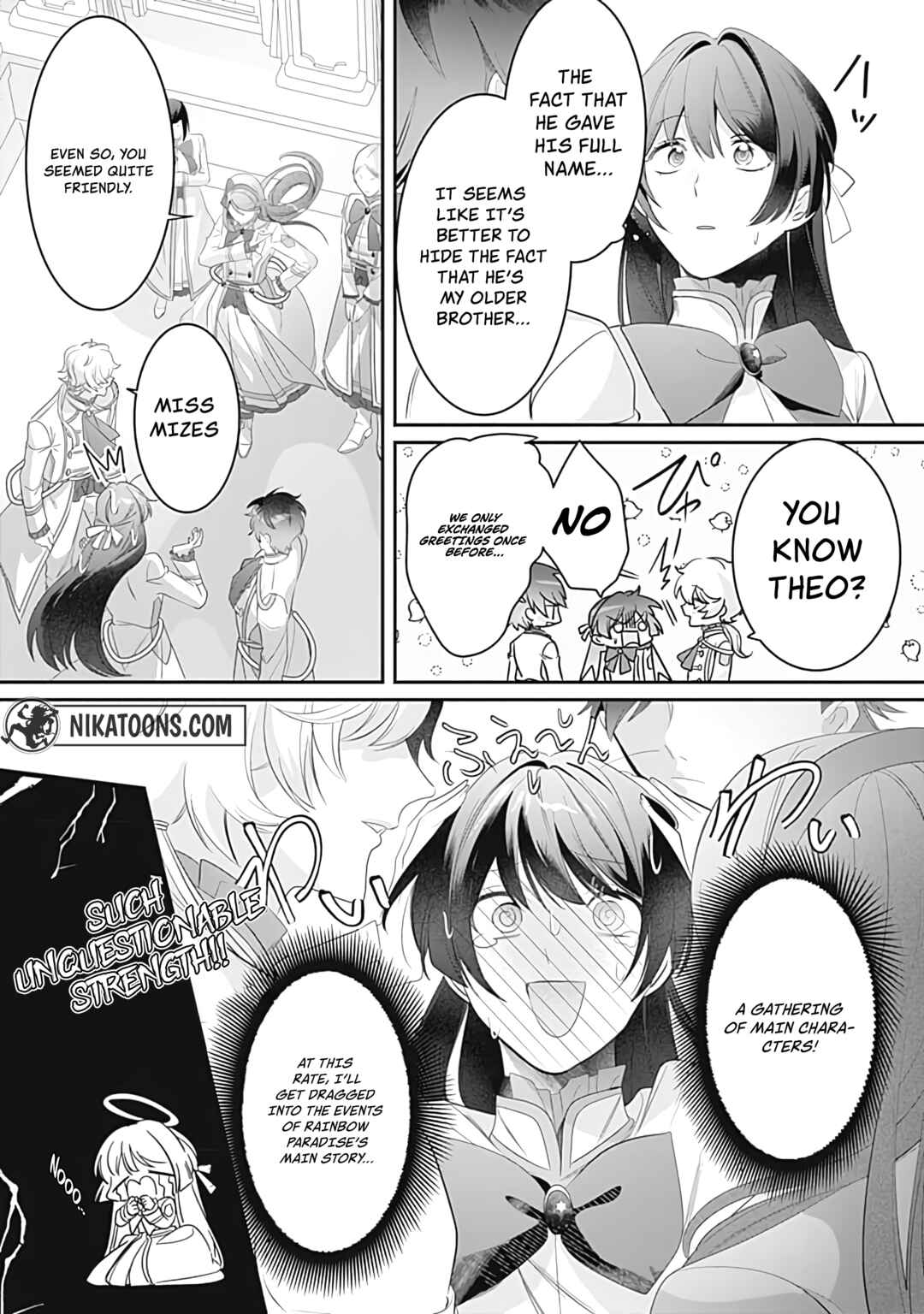 Page 12 Chapter 2 Mi Play no Otome Game ni Tensei Shita Heibon Reijou wa Seinaru Shishuu no Ito wo Sasu