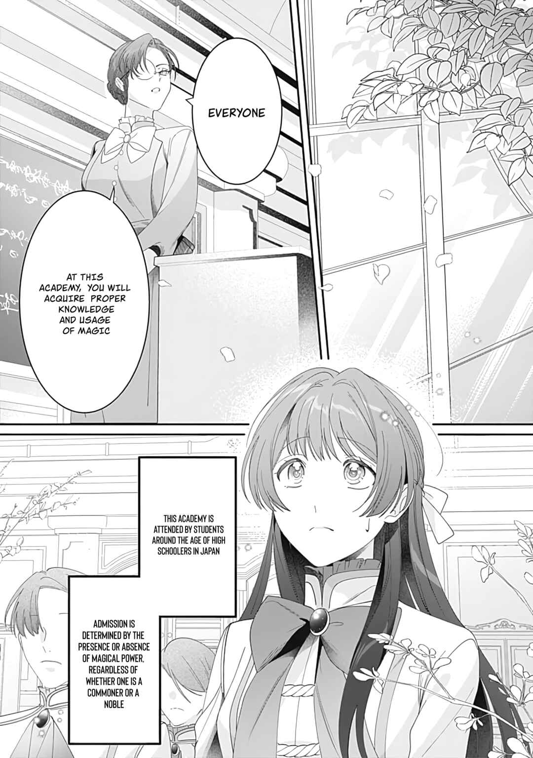 Page 4 Chapter 2 Mi Play no Otome Game ni Tensei Shita Heibon Reijou wa Seinaru Shishuu no Ito wo Sasu