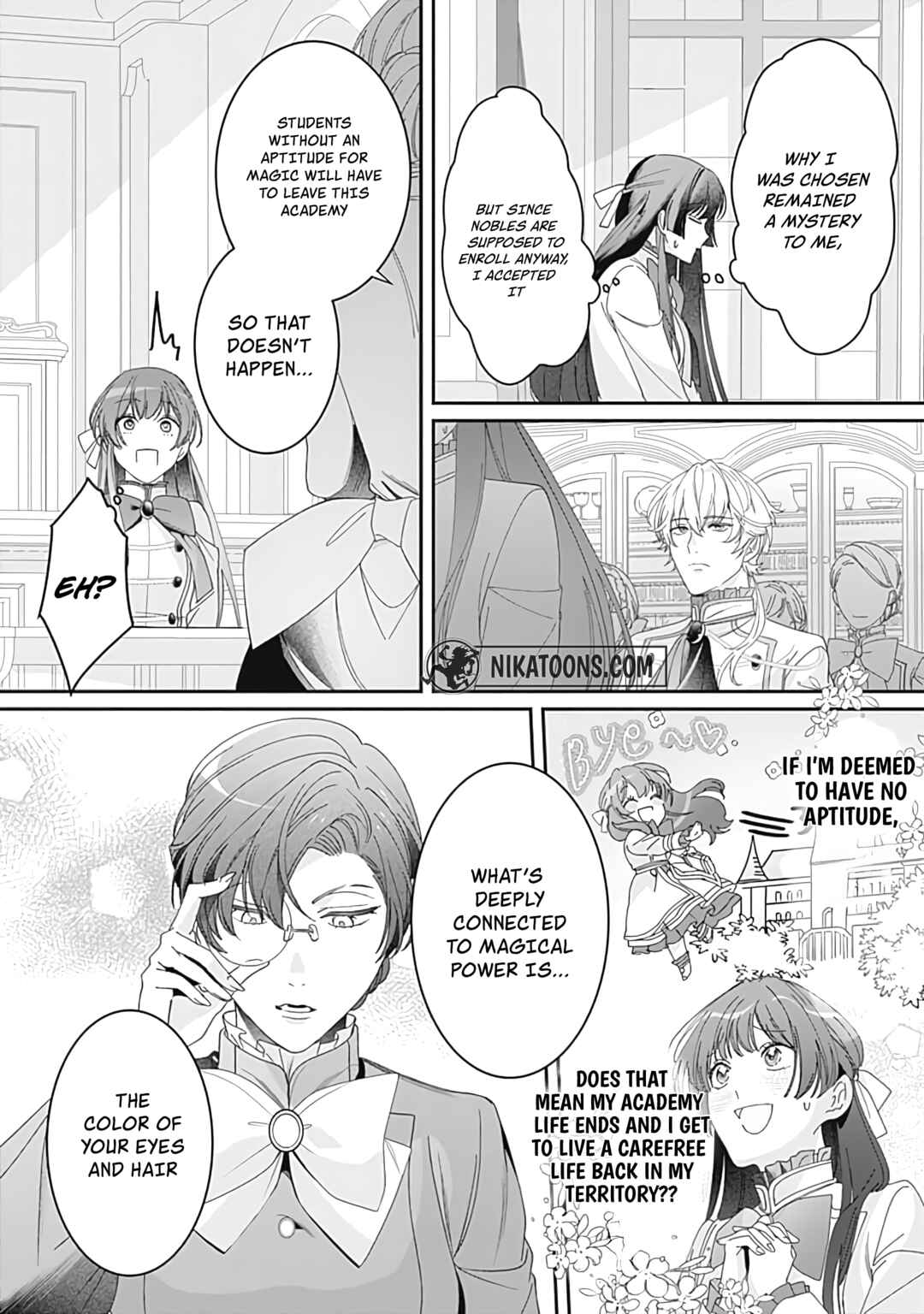 Page 5 Chapter 2 Mi Play no Otome Game ni Tensei Shita Heibon Reijou wa Seinaru Shishuu no Ito wo Sasu