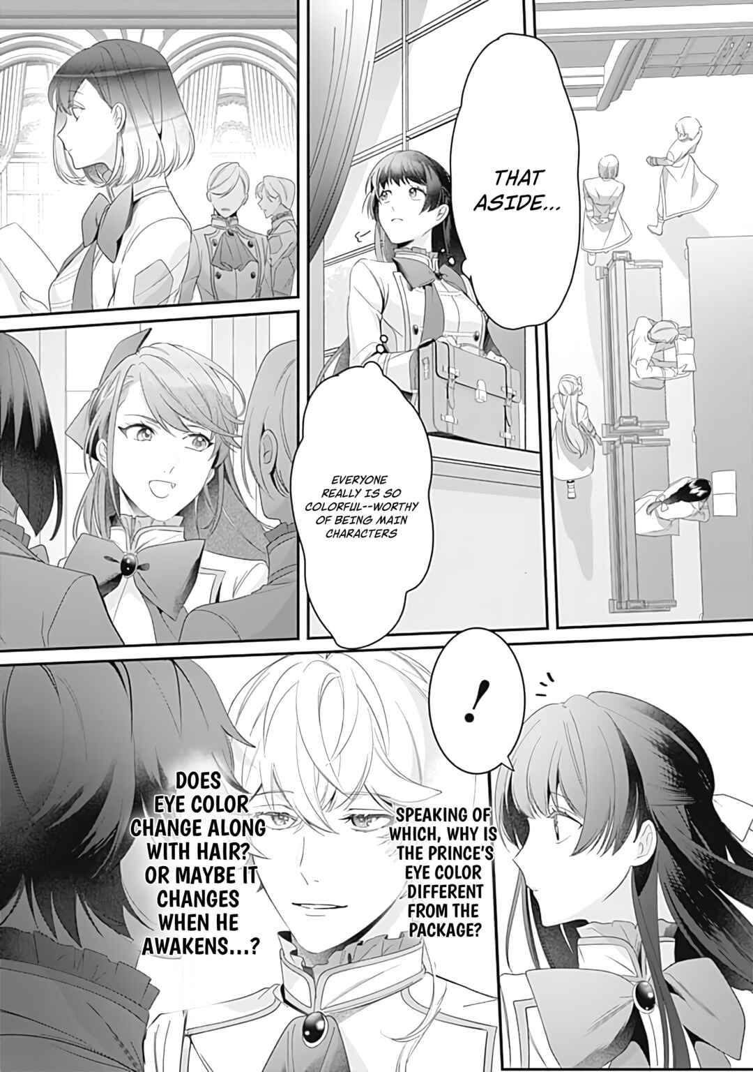 Page 8 Chapter 2 Mi Play no Otome Game ni Tensei Shita Heibon Reijou wa Seinaru Shishuu no Ito wo Sasu
