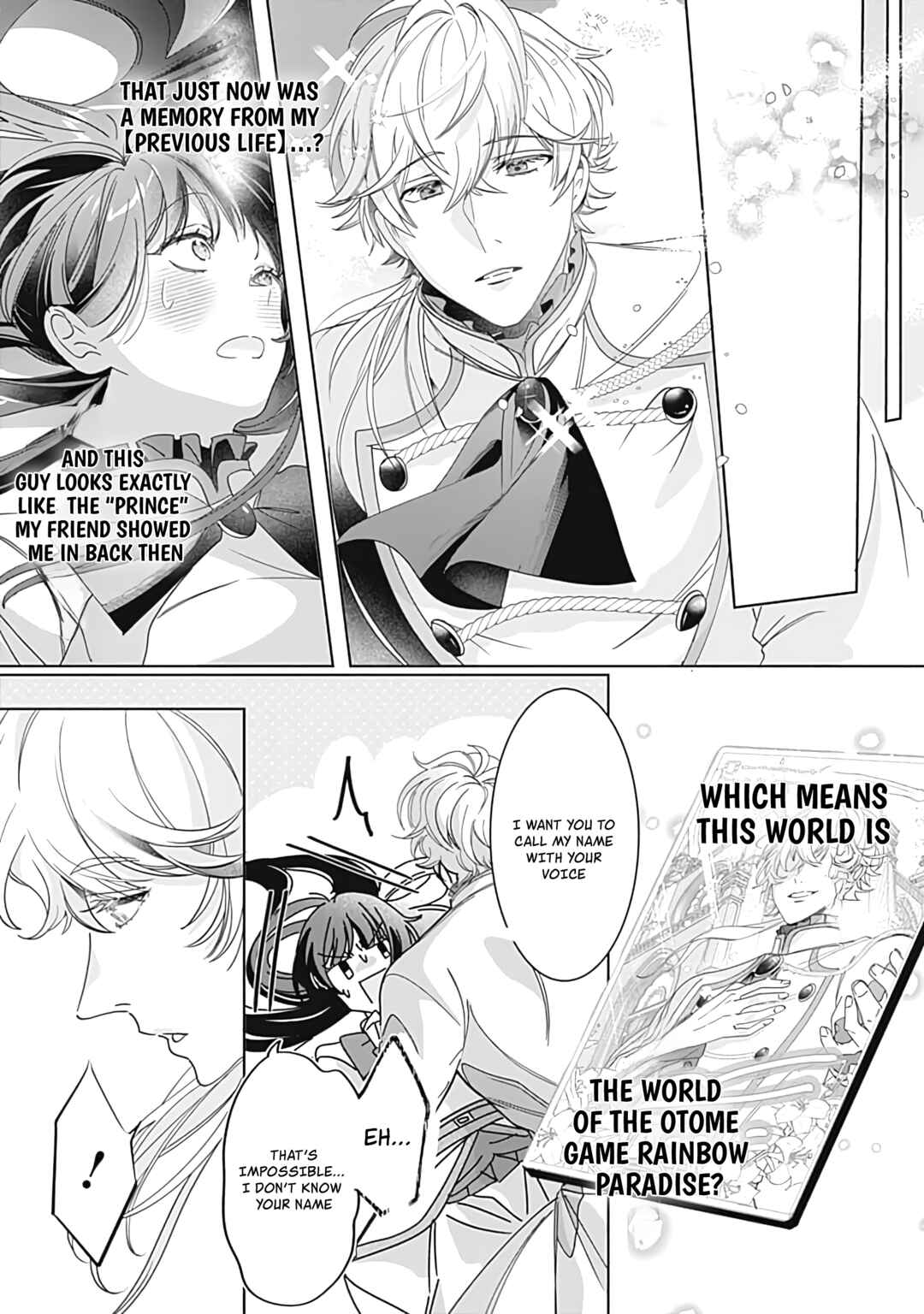 Page 11 Chapter 1 Mi Play no Otome Game ni Tensei Shita Heibon Reijou wa Seinaru Shishuu no Ito wo Sasu