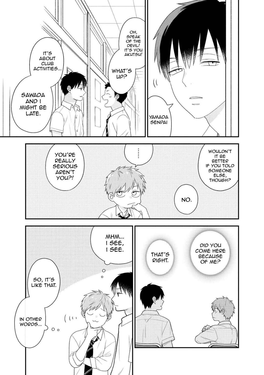 Page 5 Chapter 2 Kawaikunai ne, Kouhai-kun
