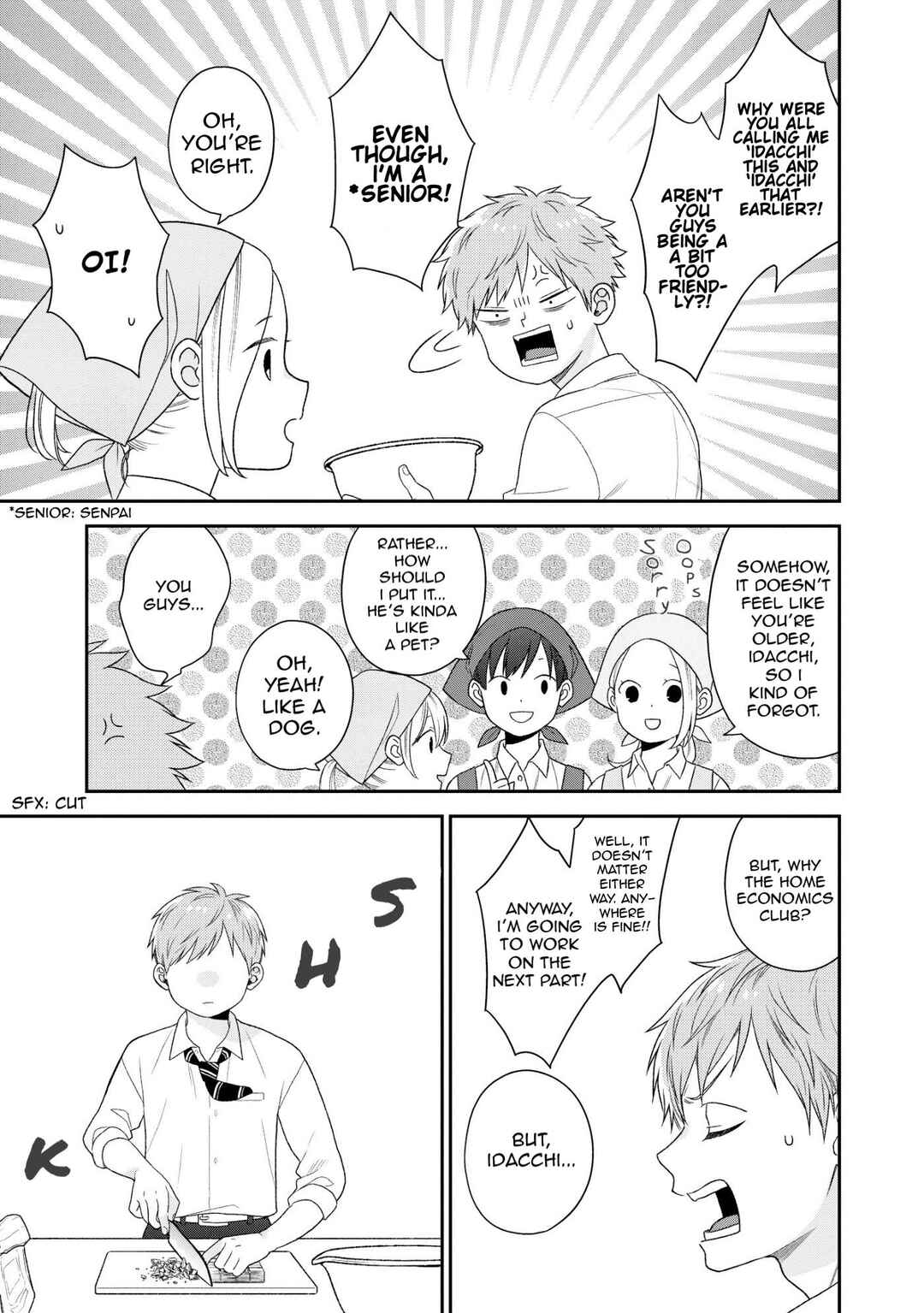 Page 9 Chapter 2 Kawaikunai ne, Kouhai-kun