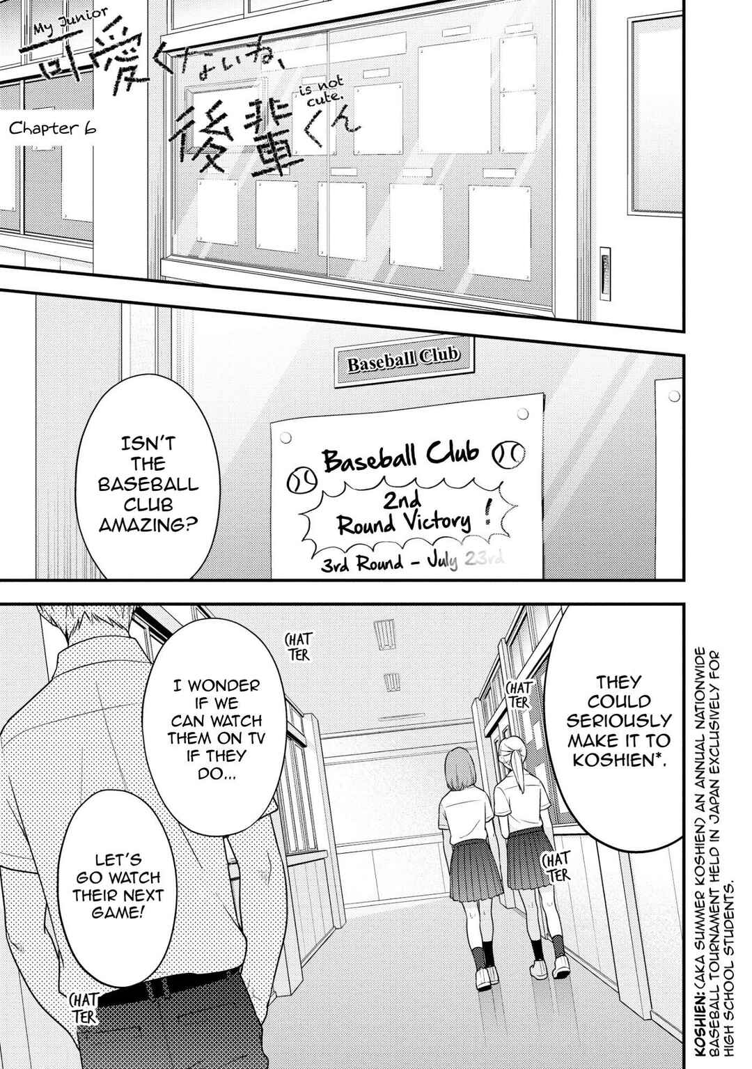 Page 3 Chapter 6 Kawaikunai ne, Kouhai-kun