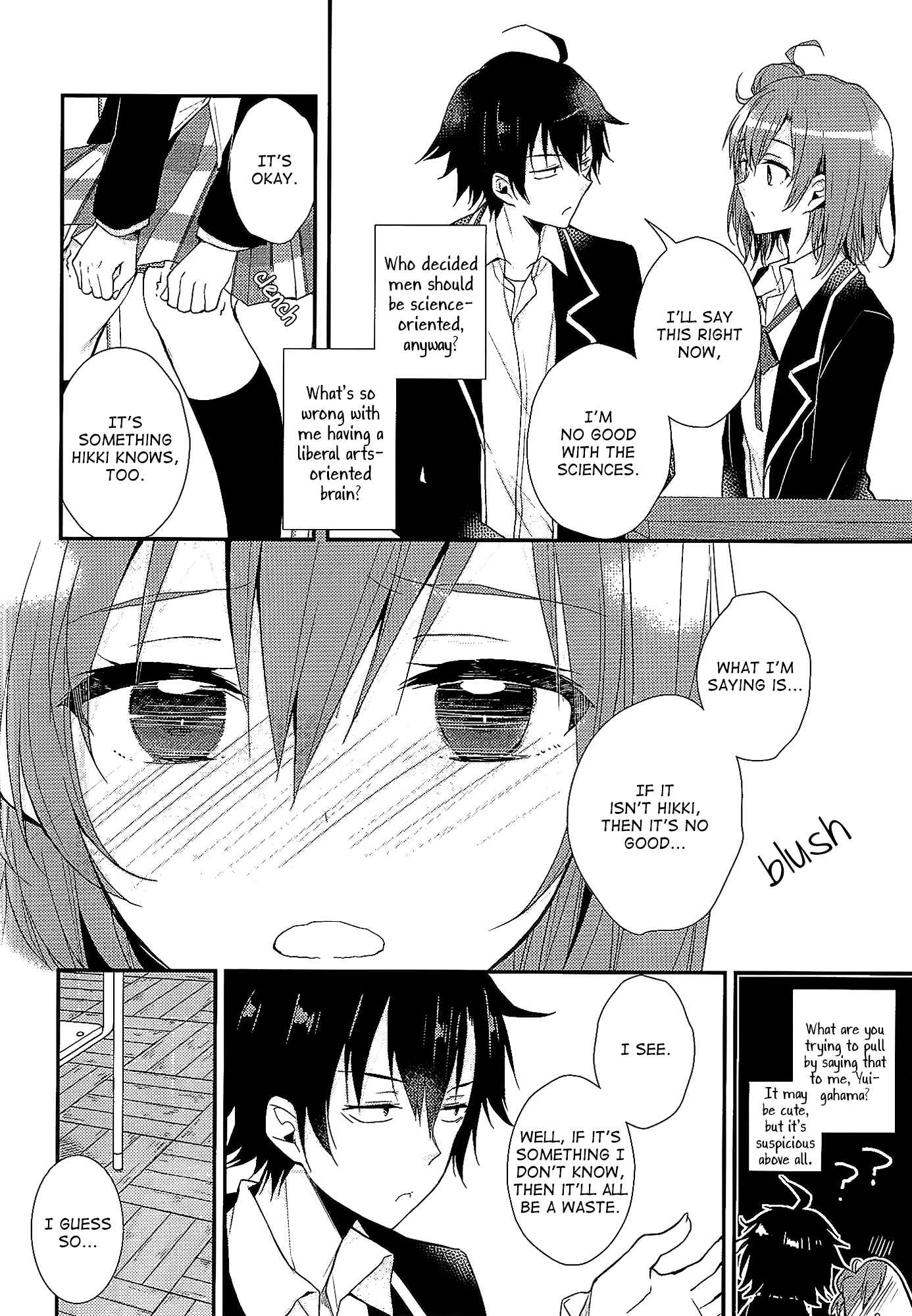 Page 9 Chapter Unknown_82b2 Yahari Ore no Seishun Love Come wa Machigatteiru - Chotto, Yuigahama-san chika sugimasu yo. (Doujinshi)