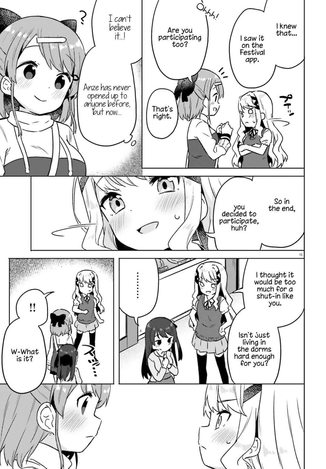 Page 15 Chapter 3 Anata ga Watashi wo Terasu kara.