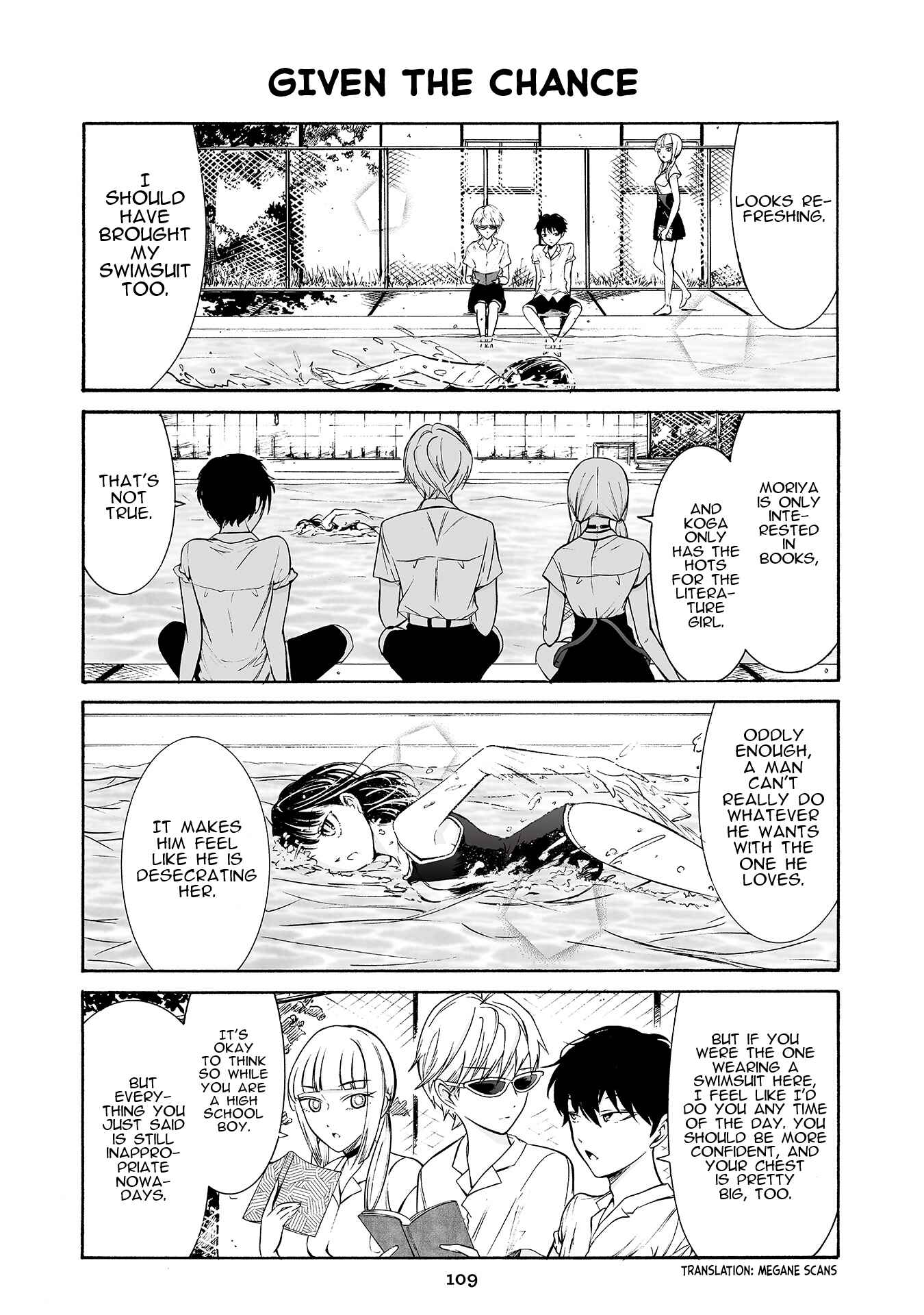 Page 1 Chapter 188 Kuzu to Megane to Bungaku Shoujo (Nise)