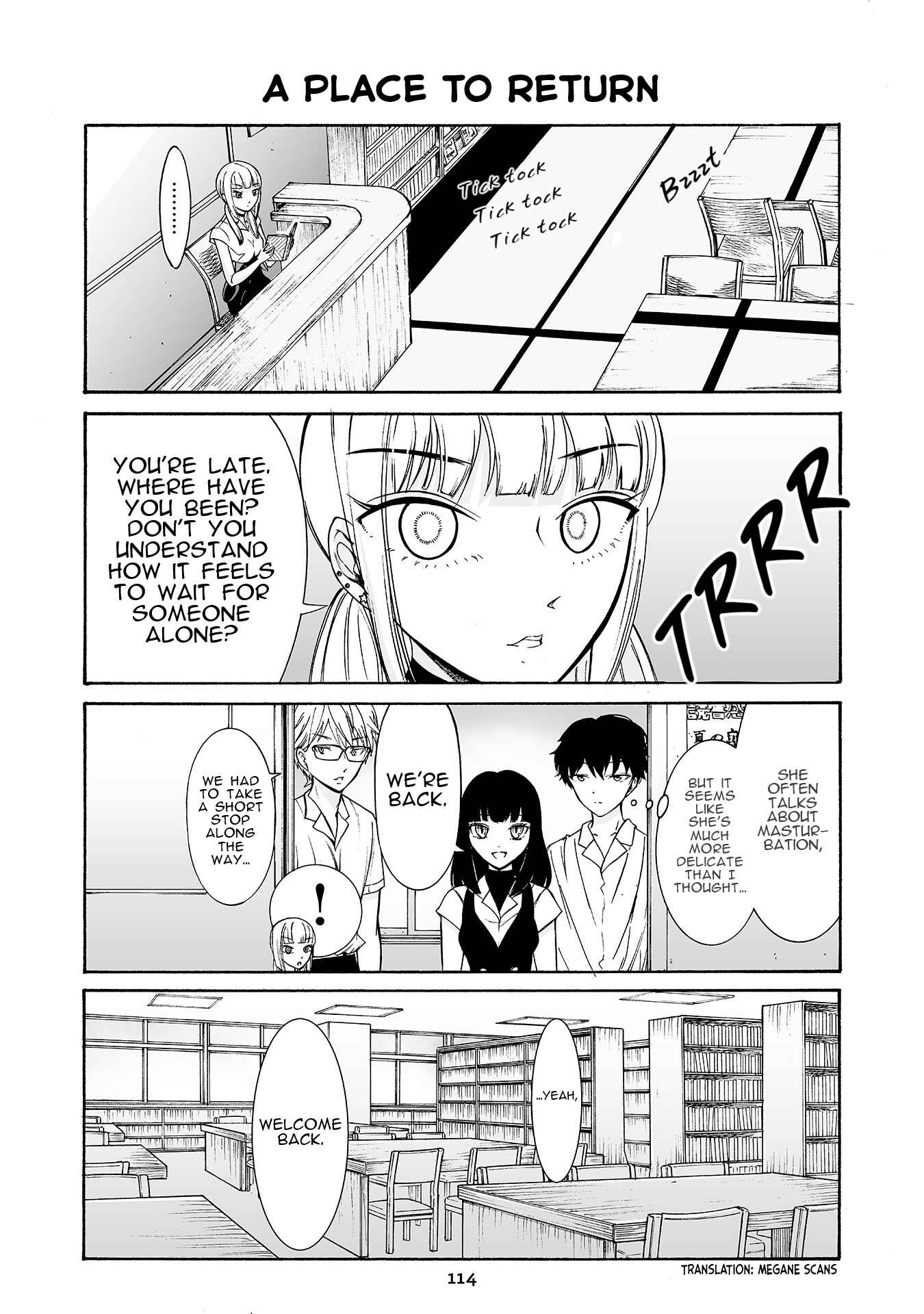 Page 1 Chapter 193 Kuzu to Megane to Bungaku Shoujo (Nise)