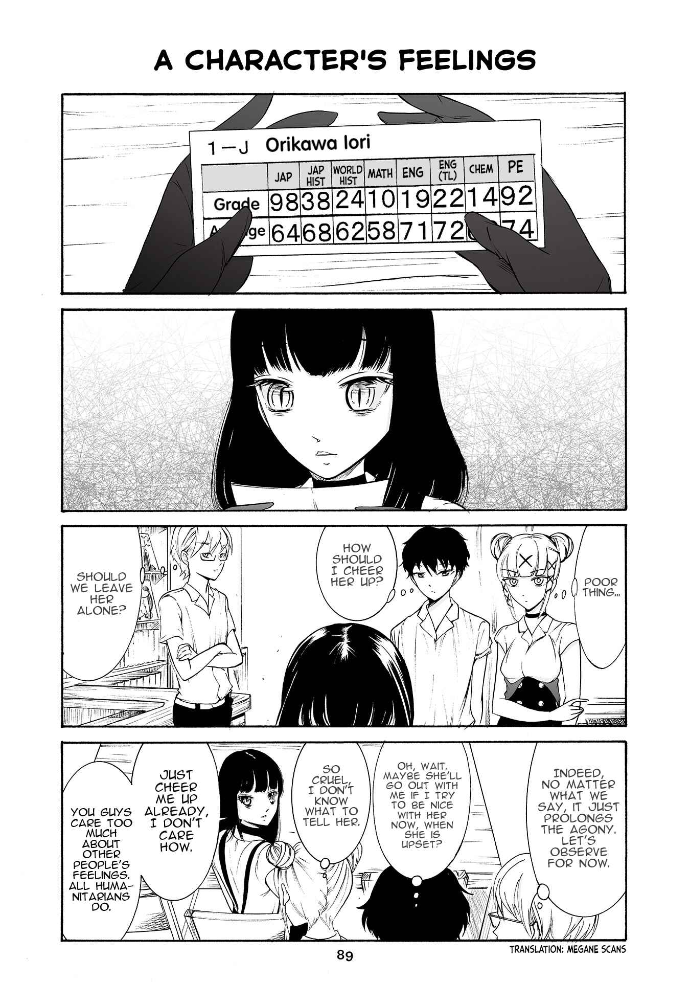 Page 1 Chapter 172 Kuzu to Megane to Bungaku Shoujo (Nise)