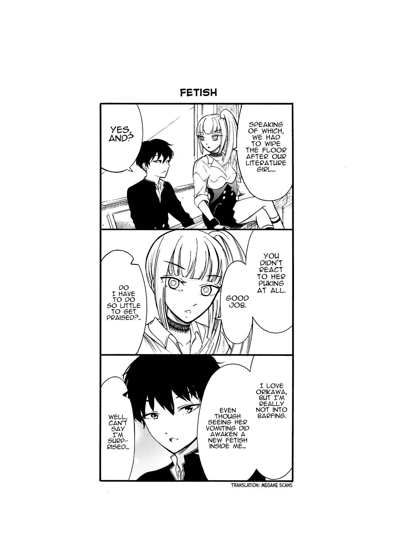 Page 1 Chapter 123.5 Kuzu to Megane to Bungaku Shoujo (Nise)