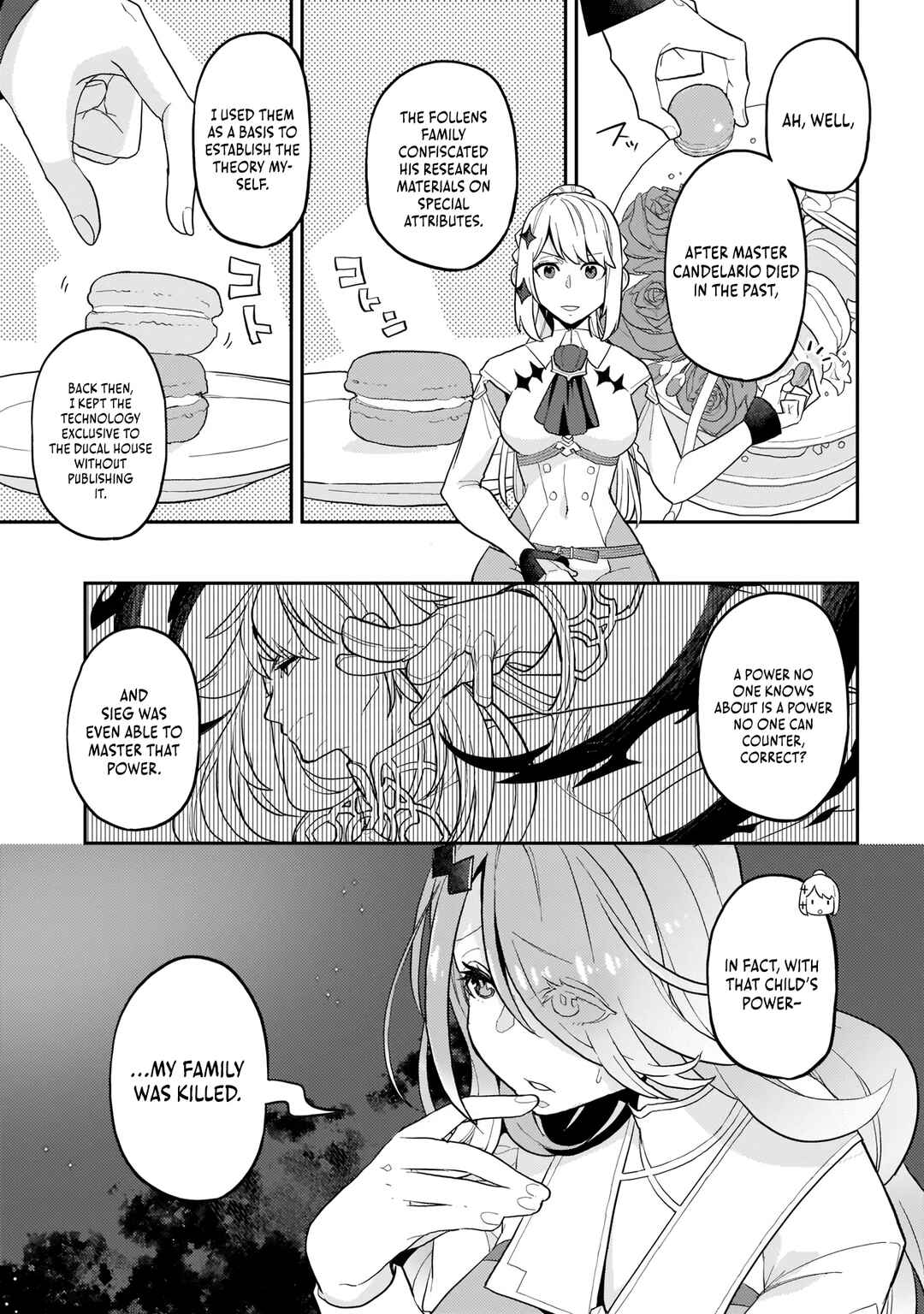 Page 12 Chapter 4 Akuyaku Ikka no Okugata, Shi ni Modori shite Kokoro wo Irekaeru