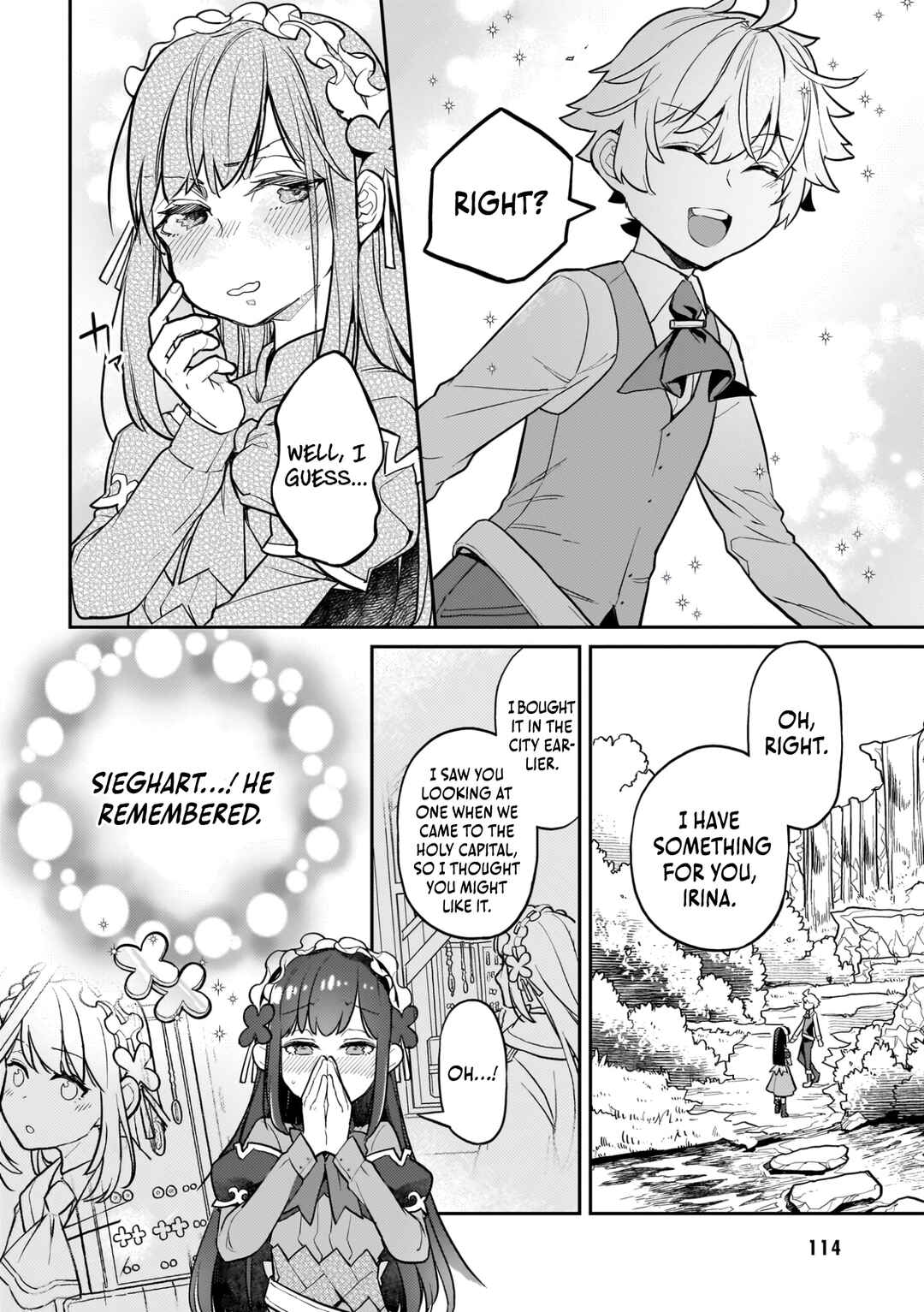 Page 15 Chapter 18 Akuyaku Ikka no Okugata, Shi ni Modori shite Kokoro wo Irekaeru