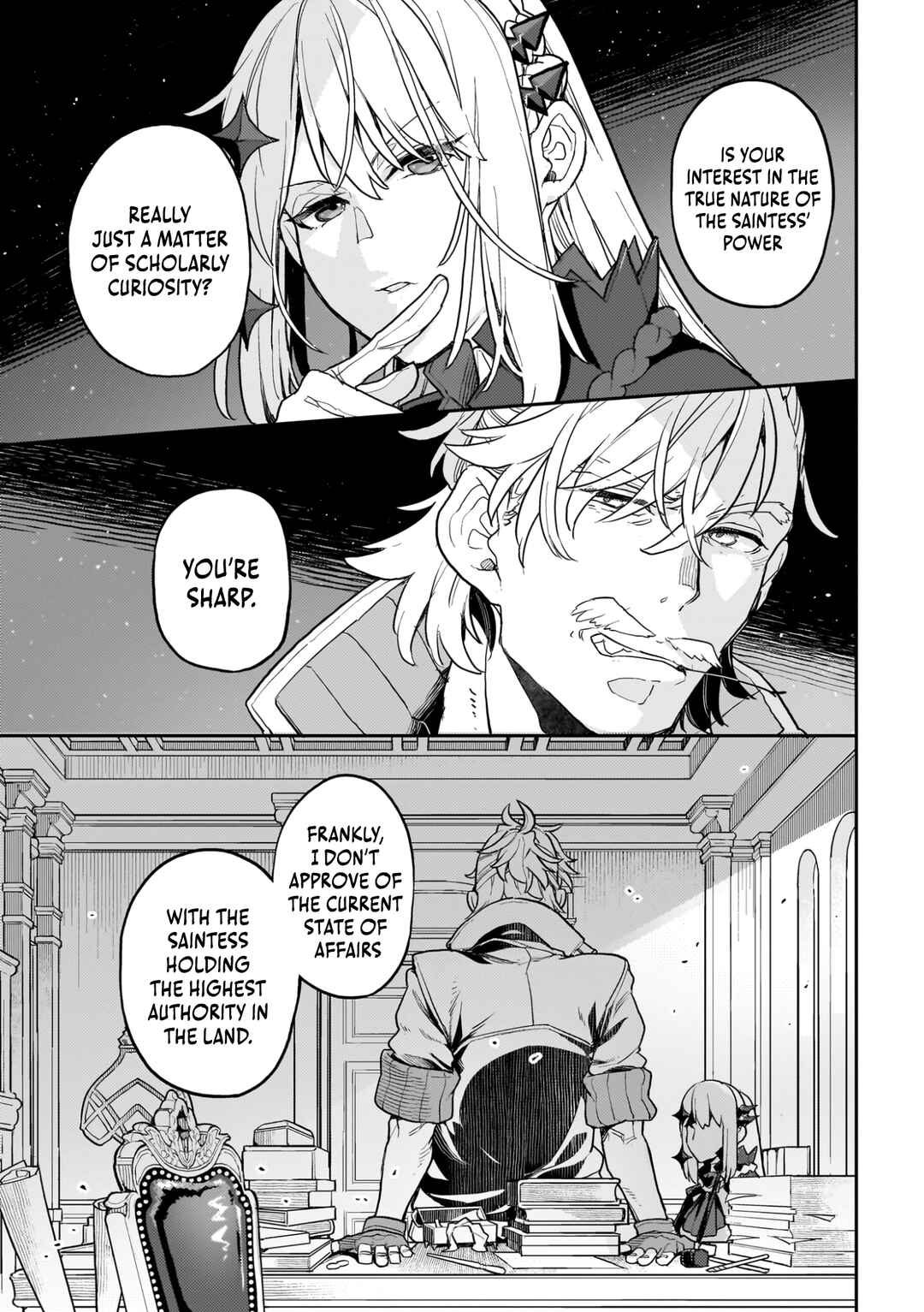 Page 14 Chapter 16 Akuyaku Ikka no Okugata, Shi ni Modori shite Kokoro wo Irekaeru