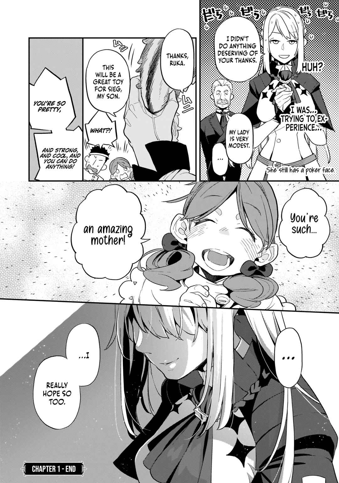 Page 55 Chapter 1 Akuyaku Ikka no Okugata, Shi ni Modori shite Kokoro wo Irekaeru