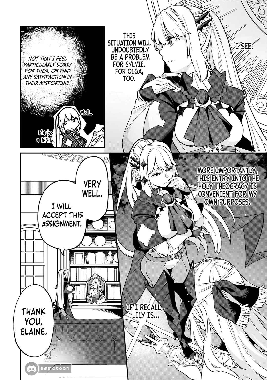 Page 11 Chapter 13 Akuyaku Ikka no Okugata, Shi ni Modori shite Kokoro wo Irekaeru