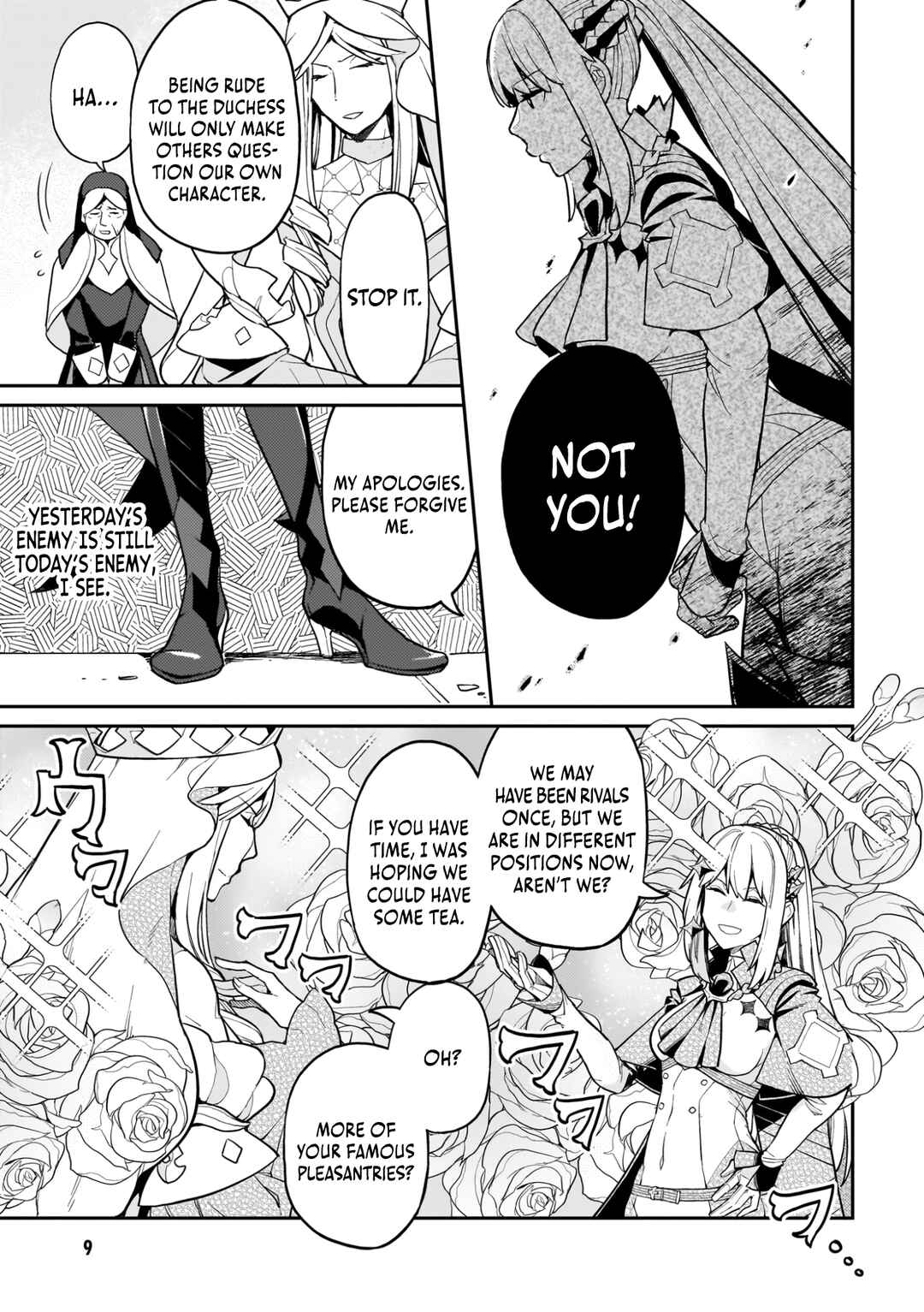 Page 11 Chapter 14 Akuyaku Ikka no Okugata, Shi ni Modori shite Kokoro wo Irekaeru