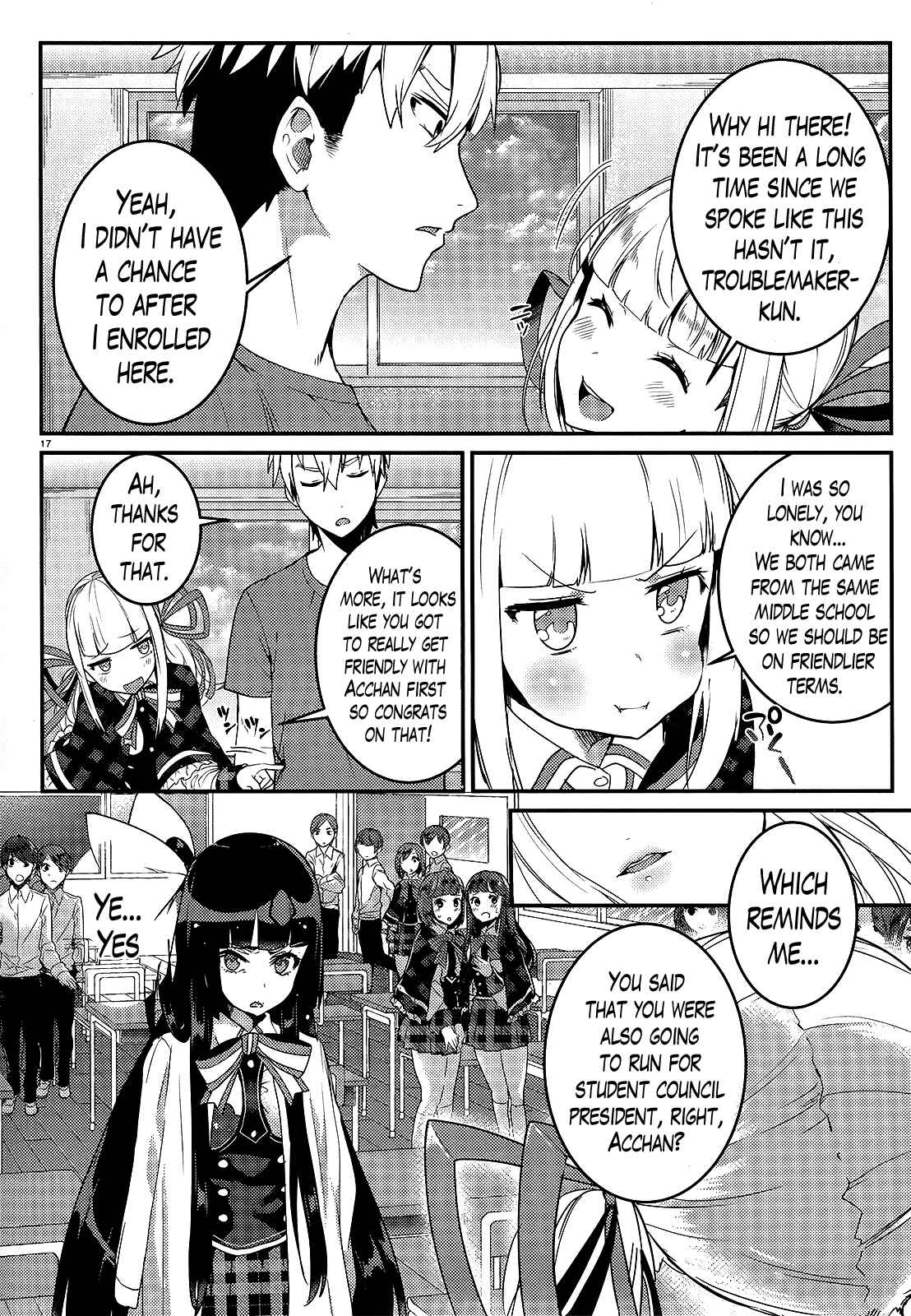 Page 17 Chapter 3 Life Alive! - Kimi to Hajimeru Gakuen Sousenkyo