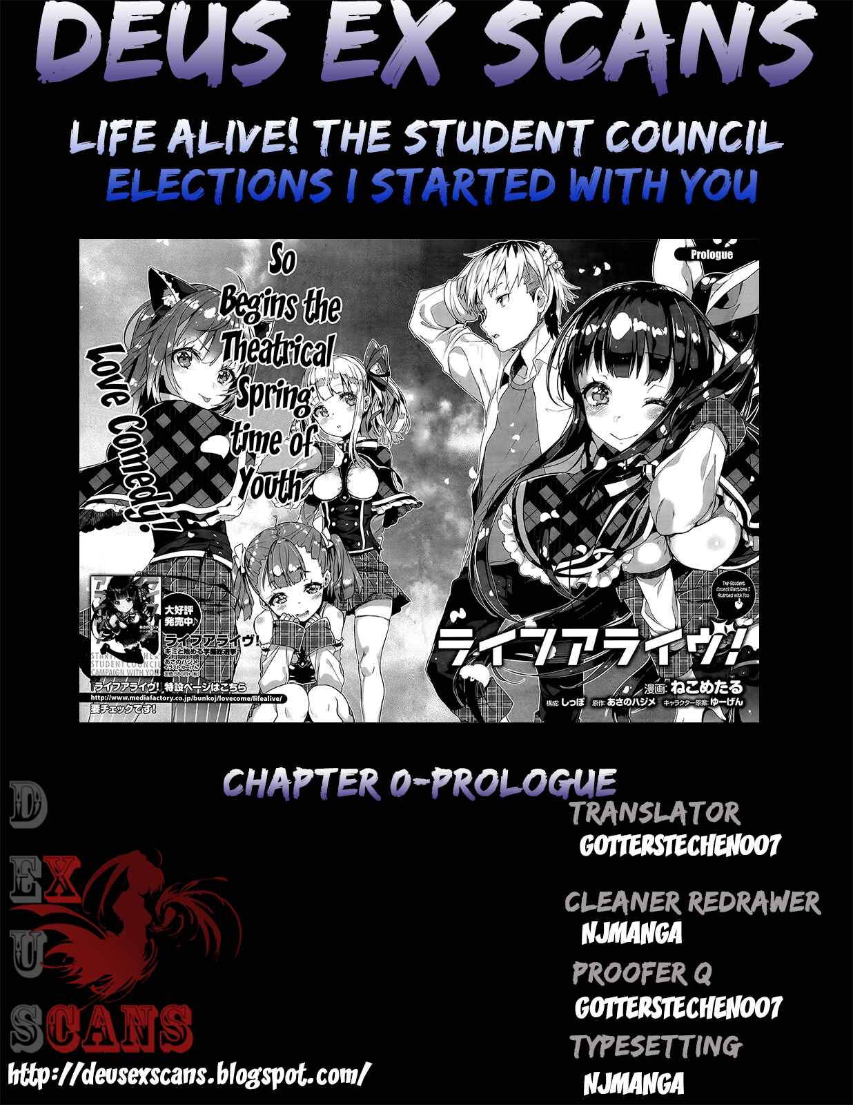 Page 10 Chapter 0 Life Alive! - Kimi to Hajimeru Gakuen Sousenkyo