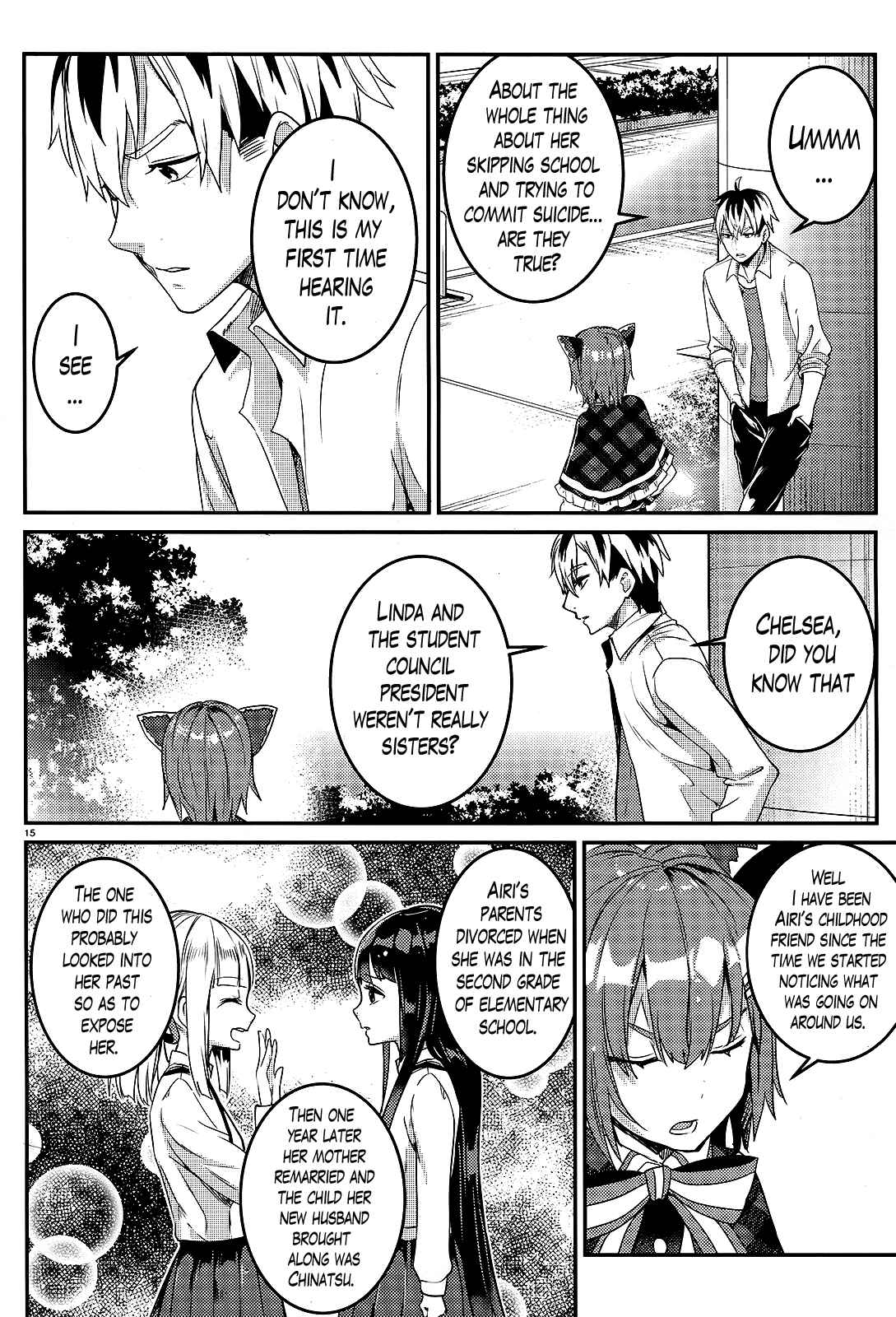 Page 15 Chapter 4 Life Alive! - Kimi to Hajimeru Gakuen Sousenkyo
