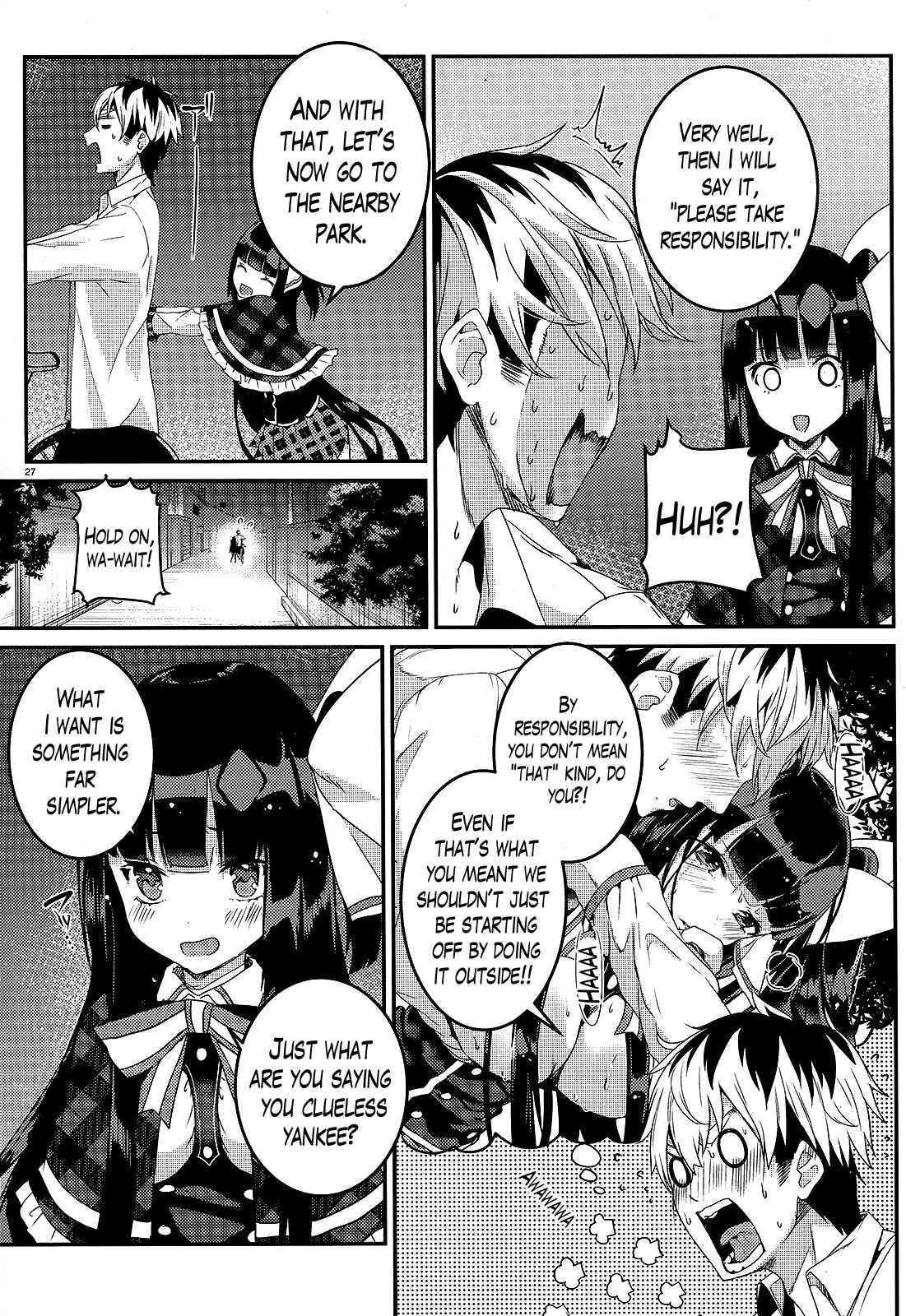 Page 27 Chapter 4 Life Alive! - Kimi to Hajimeru Gakuen Sousenkyo