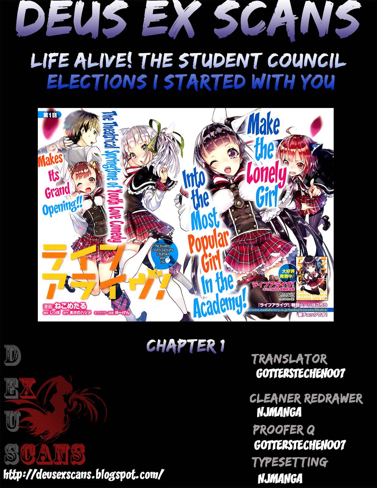 Page 36 Chapter 1 Life Alive! - Kimi to Hajimeru Gakuen Sousenkyo
