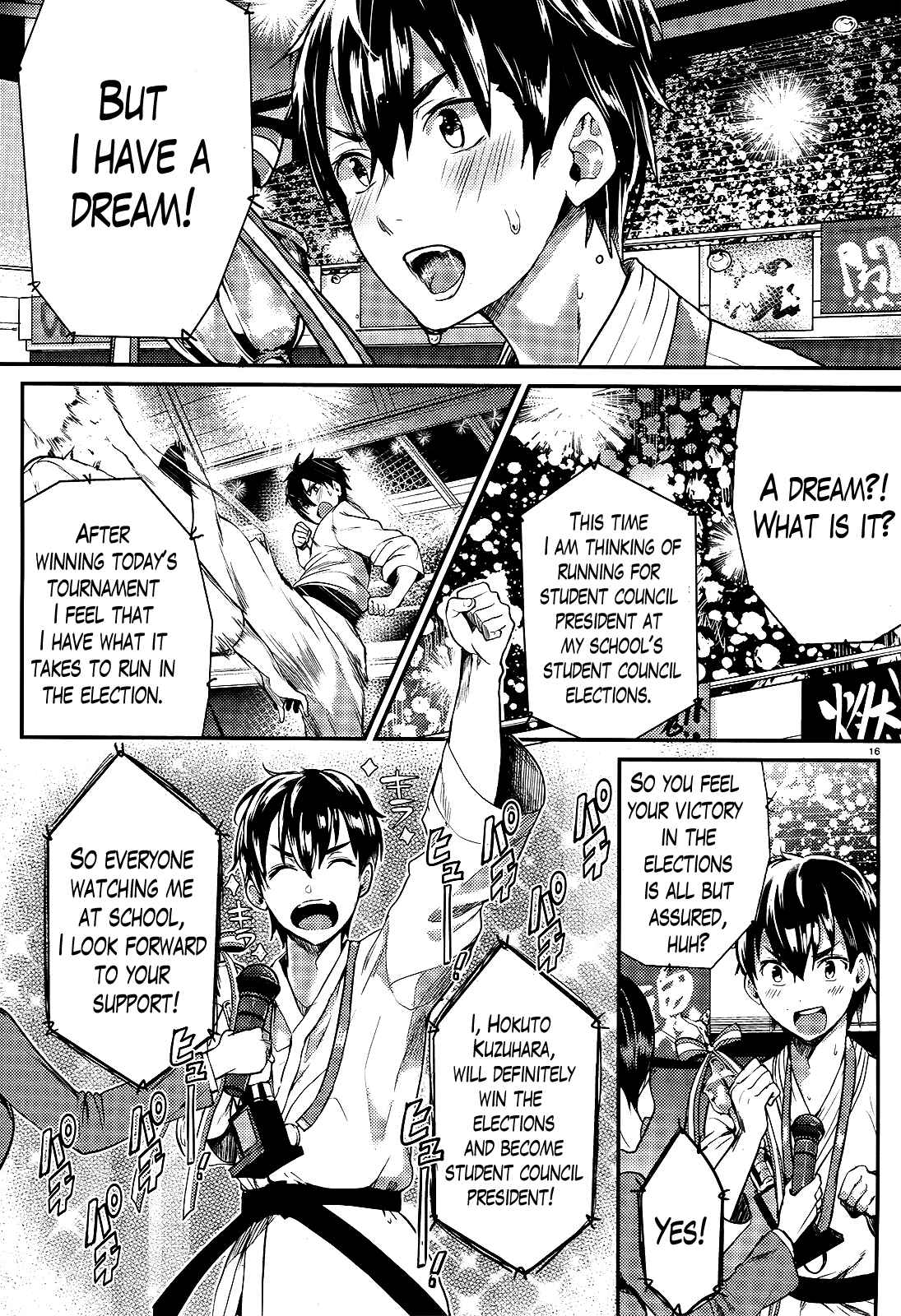 Page 16 Chapter 2 Life Alive! - Kimi to Hajimeru Gakuen Sousenkyo