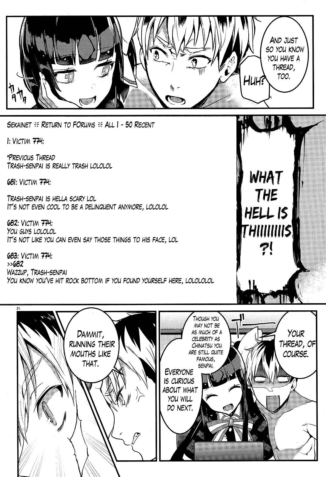 Page 21 Chapter 2 Life Alive! - Kimi to Hajimeru Gakuen Sousenkyo