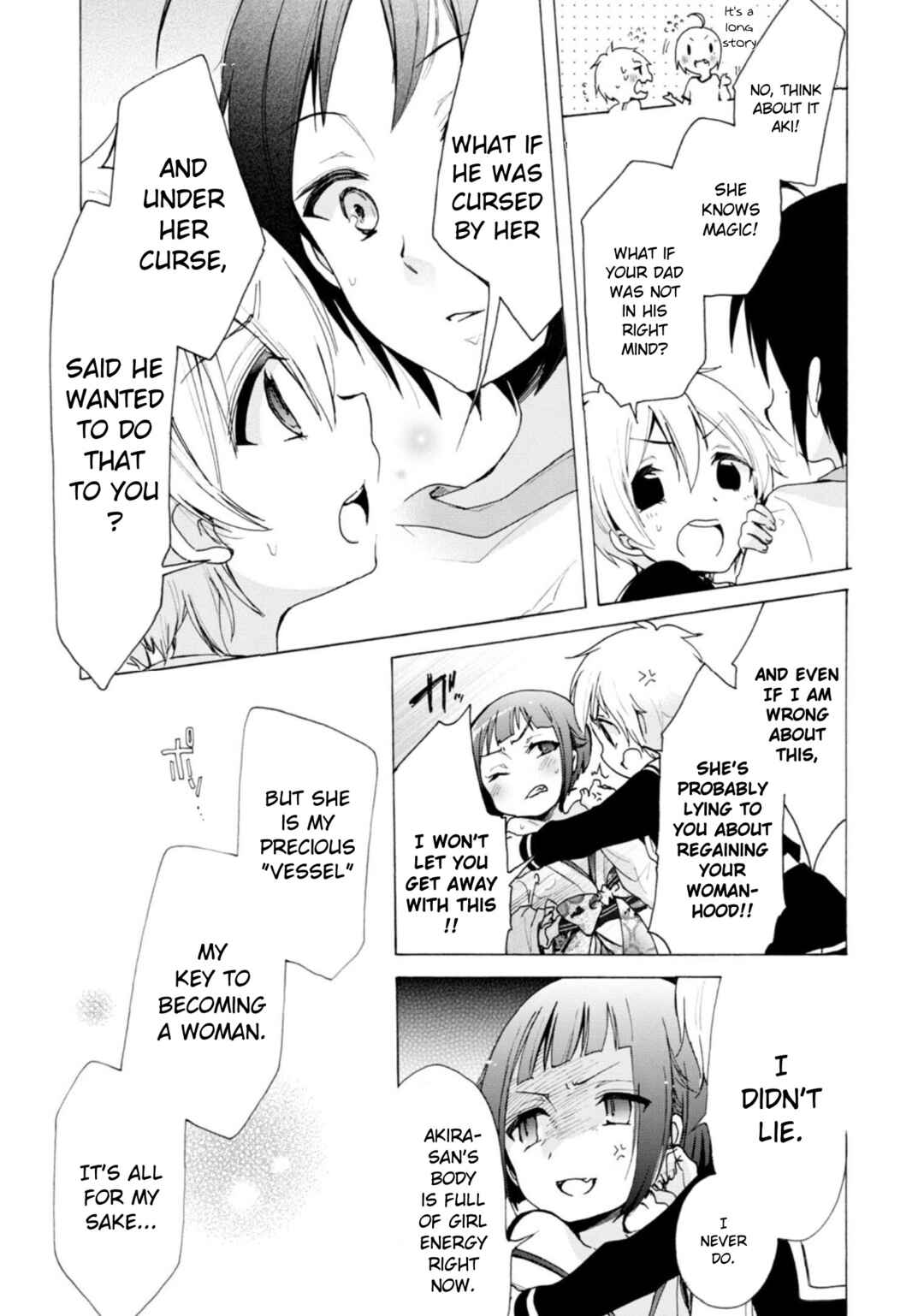 Page 19 Chapter 16 Boku no Joshiryoku wa Ano Ko no Pantsu ni Tsumatteiru.