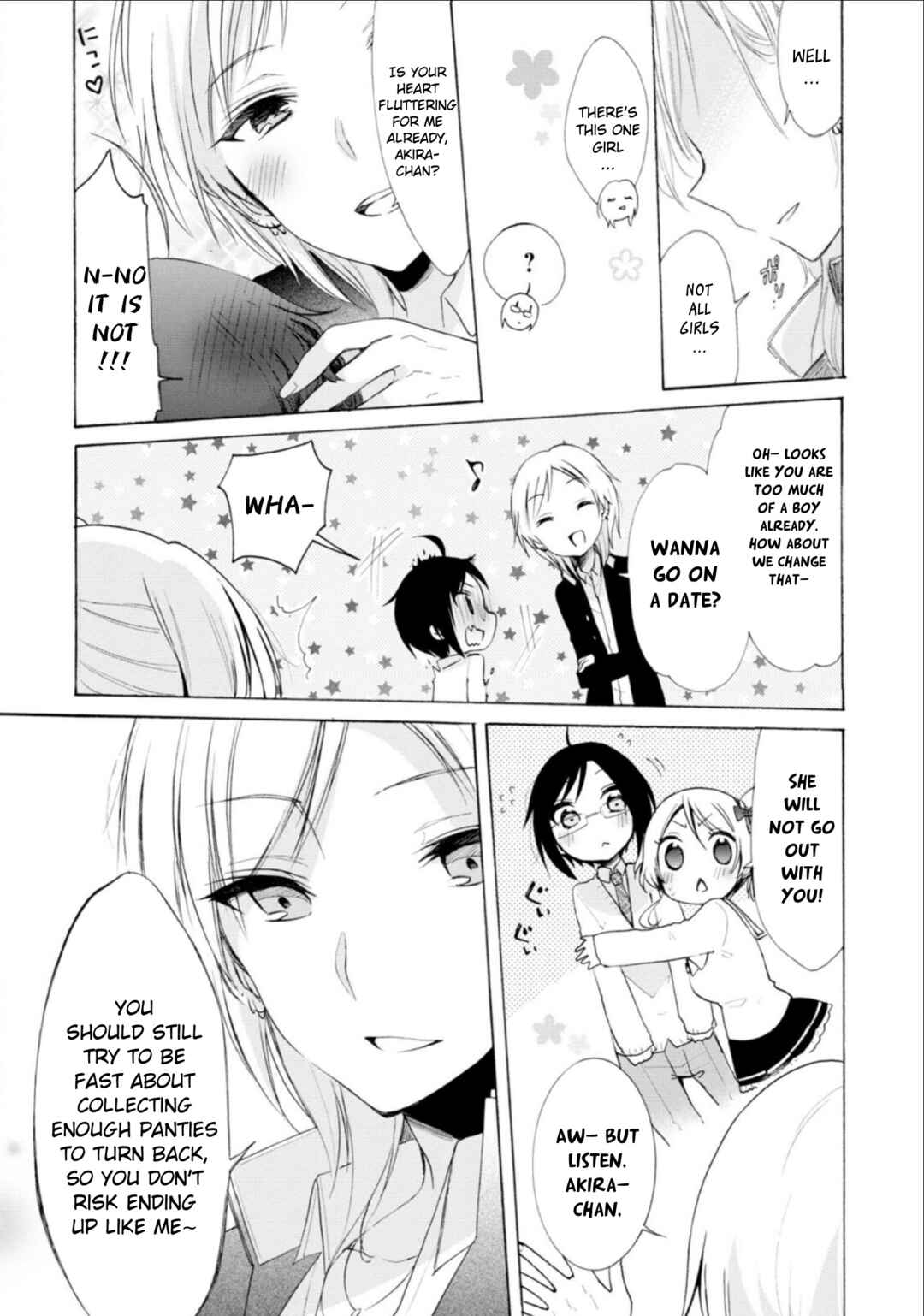 Page 19 Chapter 12 Boku no Joshiryoku wa Ano Ko no Pantsu ni Tsumatteiru.