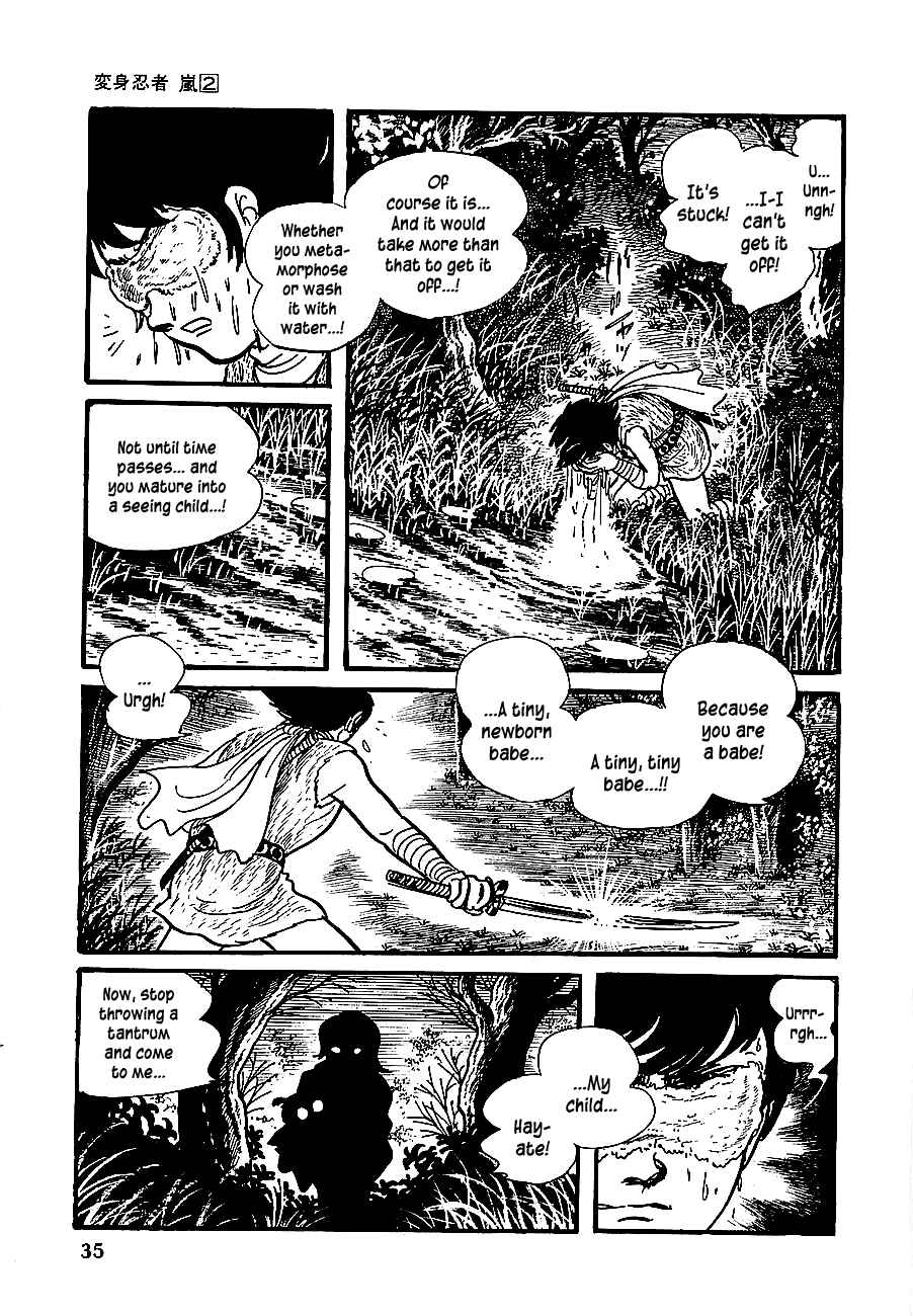 Page 36 Chapter 6 Henshin Ninja Arashi