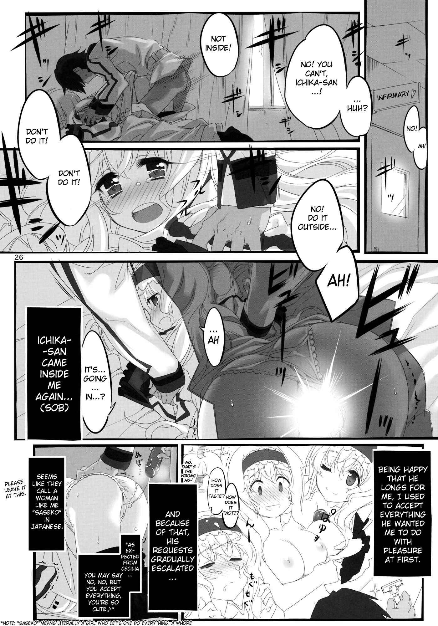 Page 25 Chapter Unknown_8e06 IS <Infinite Stratos> - Yuuzai Shouko Bukken Sangou (Doujinshi)