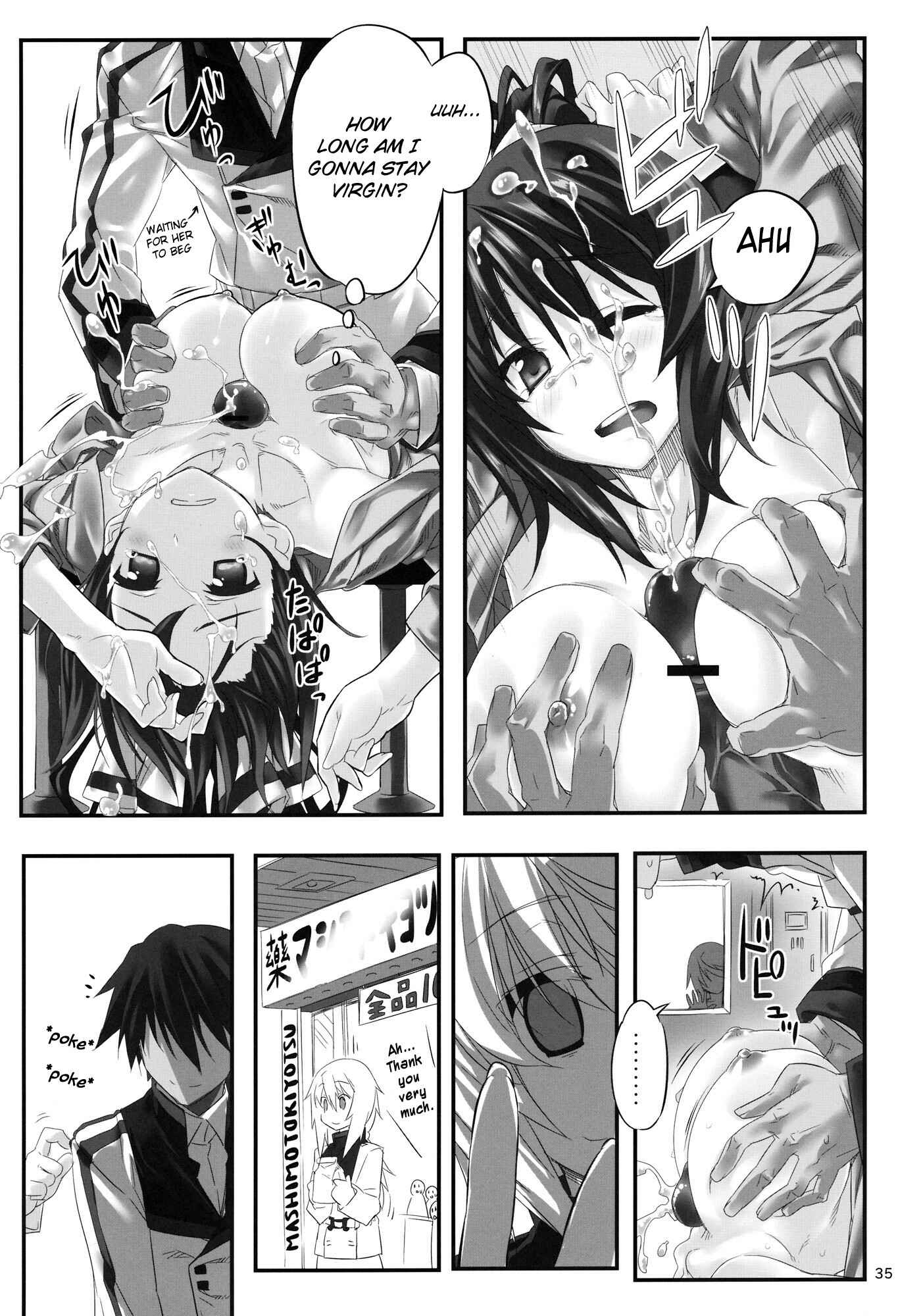 Page 34 Chapter Unknown_8e06 IS <Infinite Stratos> - Yuuzai Shouko Bukken Sangou (Doujinshi)