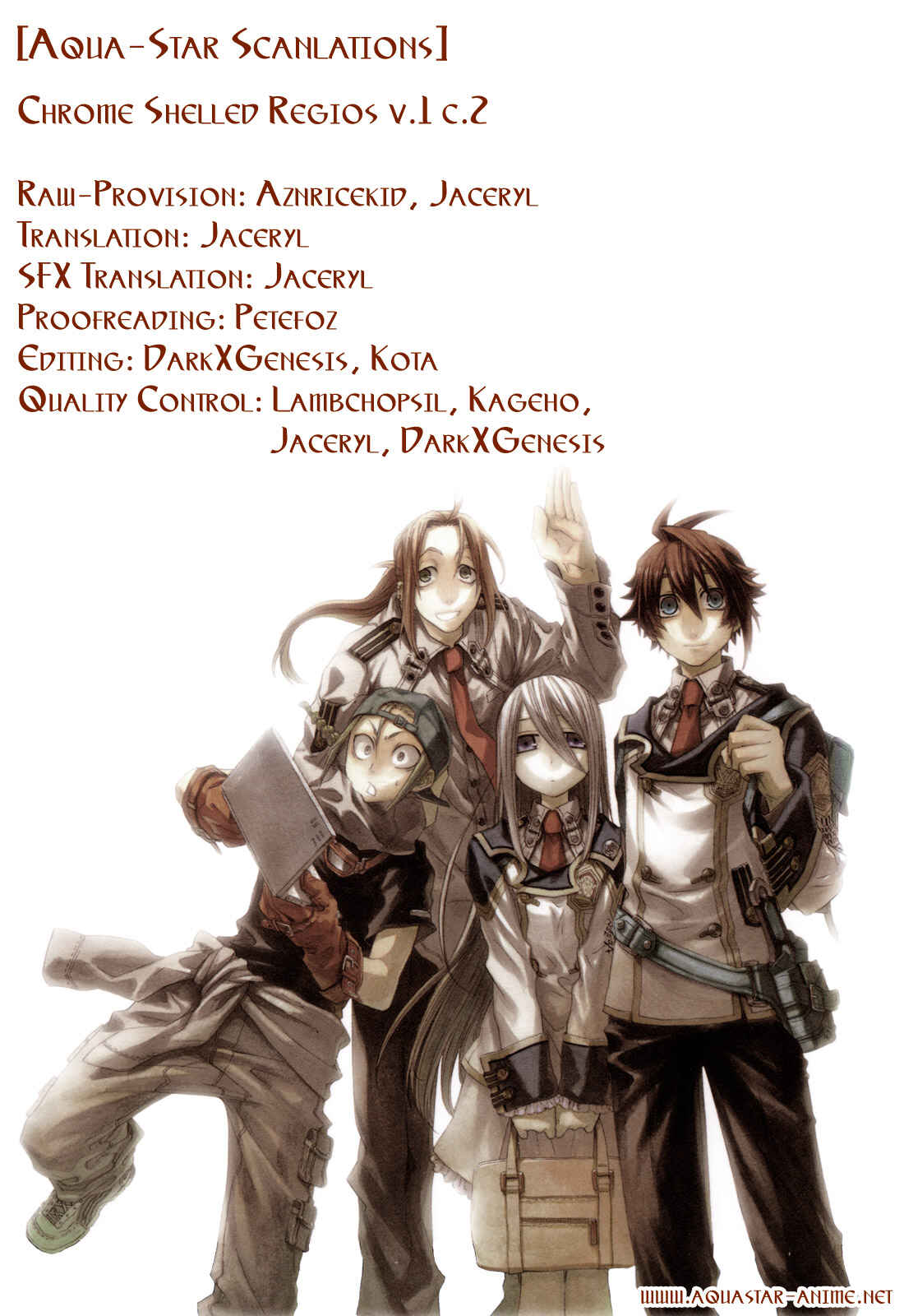Page 1 Chapter 2 Chrome Shelled Regios